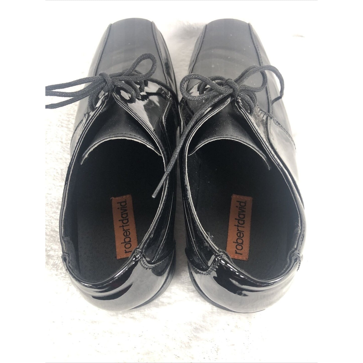 Robert David Men’s Dress Shoes Black Size 7 Medium