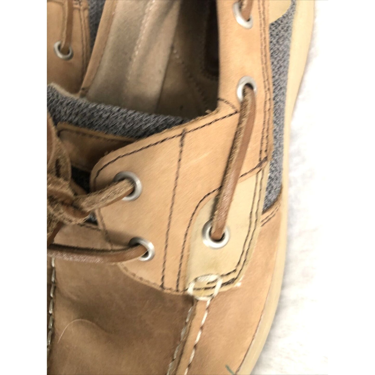 Marlin Maui Island Leather upper Loafers Deck Shoes Size 6 Medium