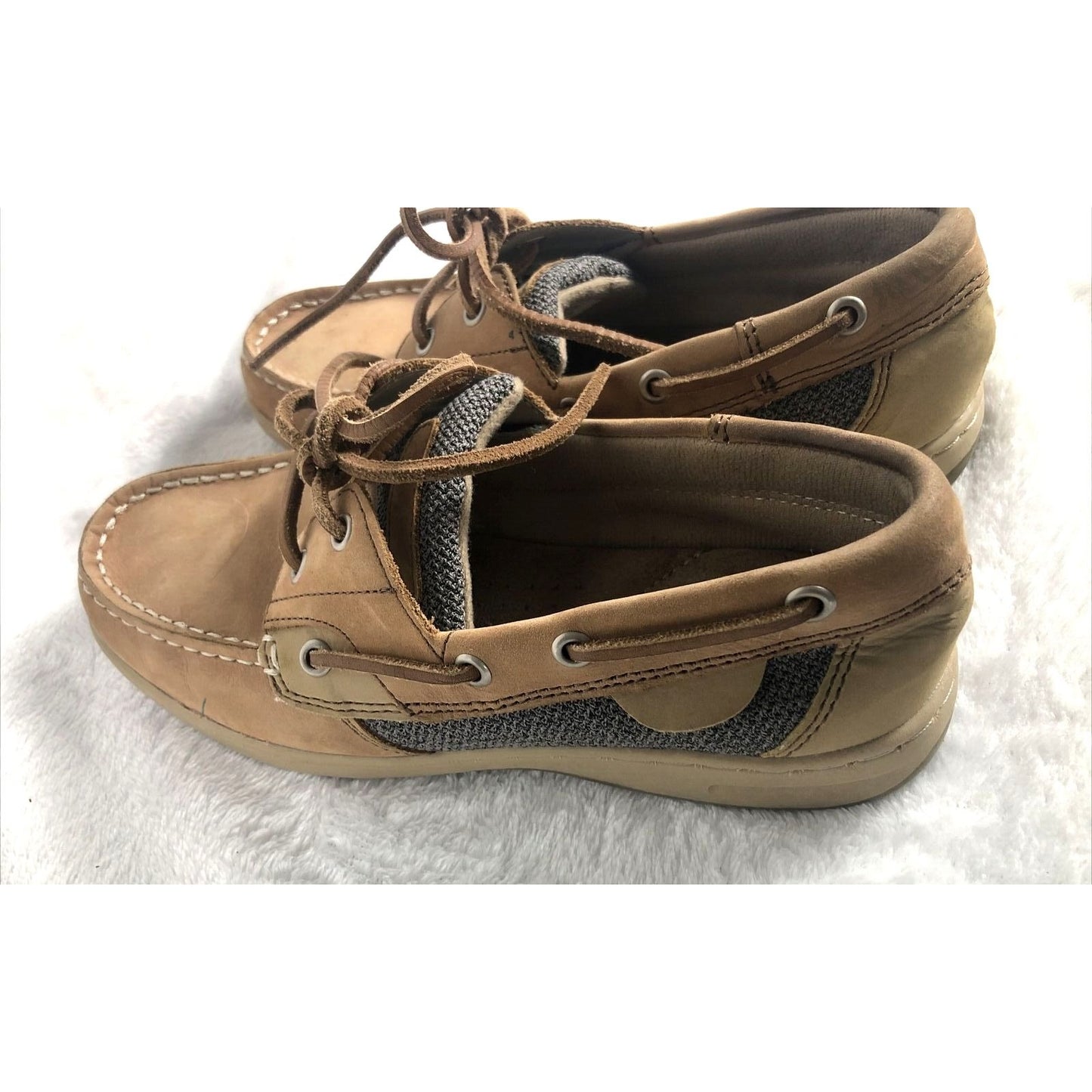 Marlin Maui Island Leather upper Loafers Deck Shoes Size 6 Medium