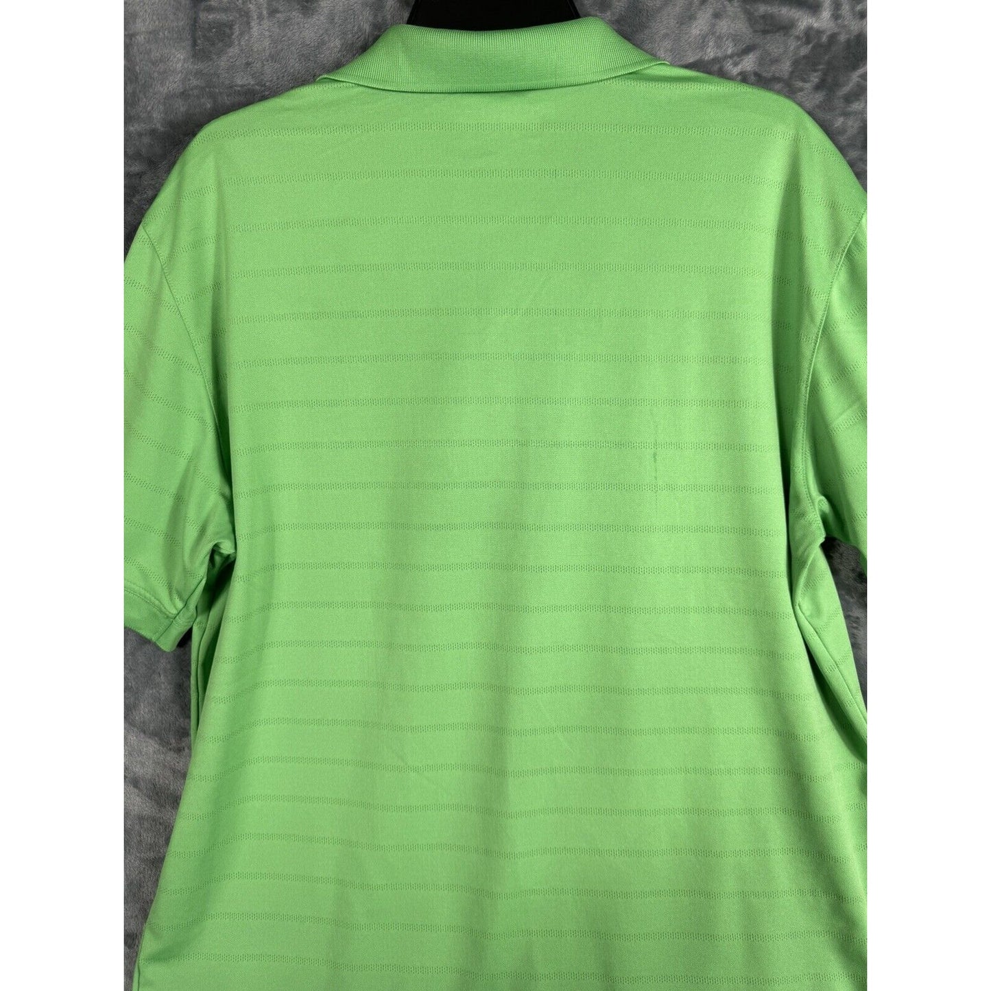 Callaway Opti-DriCooling Vibrant Green Golf Polo Shirt Men Large