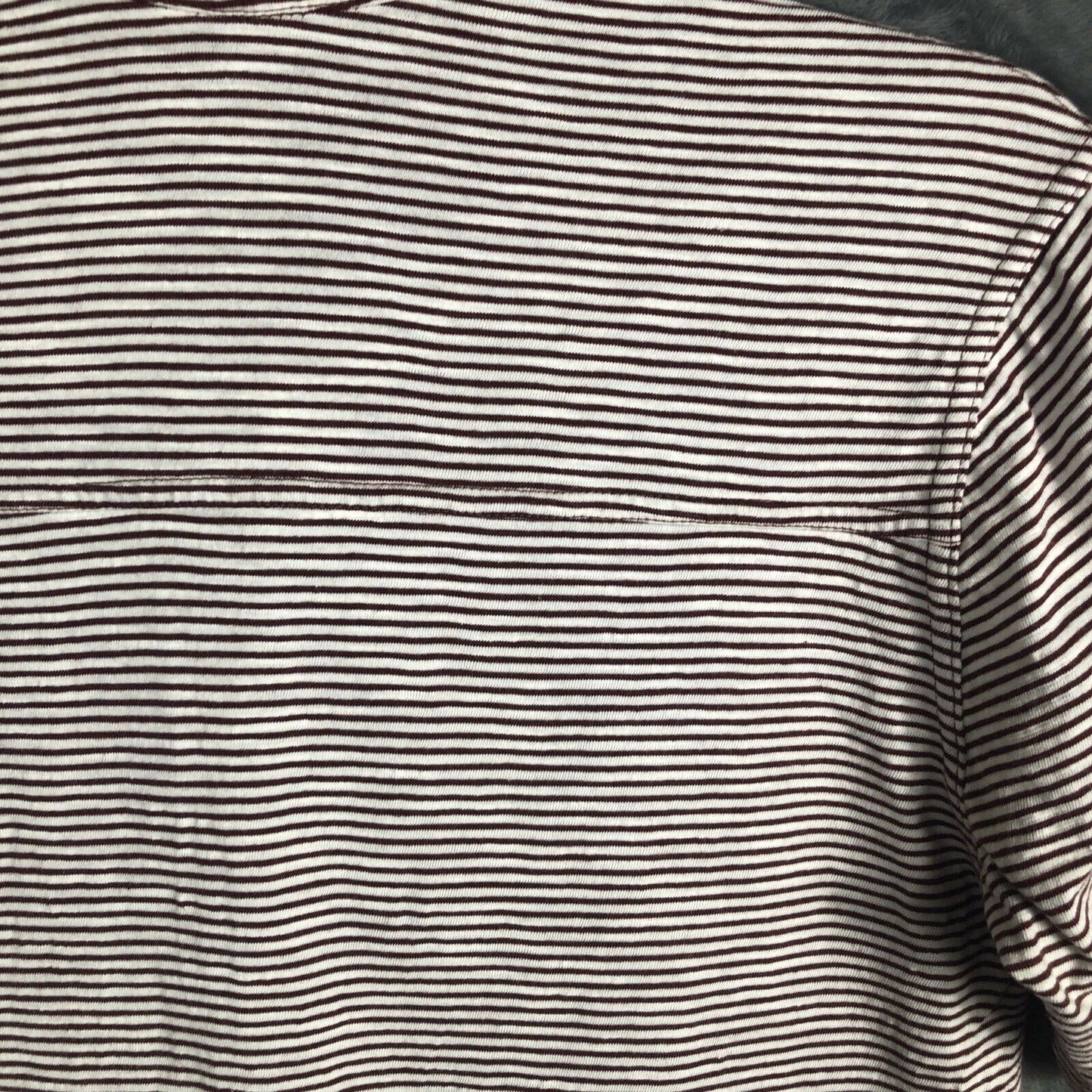 Great Northwest Clothing Company Short Sleeve Button Up Shirt Stripes Mens Small