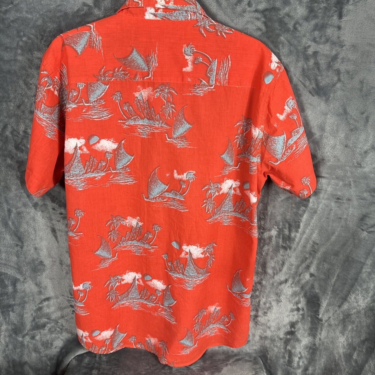 Carbon Polyester Short Sleeve Casual Button-Down Shirts for Men