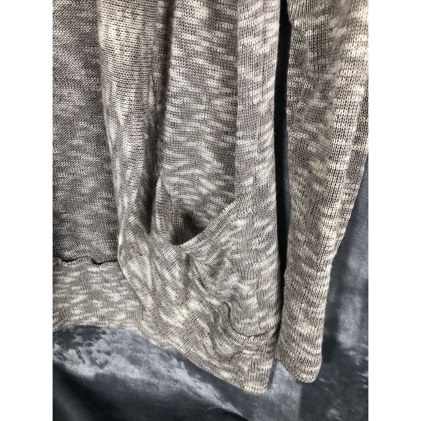 Motherhood Maternity Sweater Open Front Size Small Pockets Long Sleeves