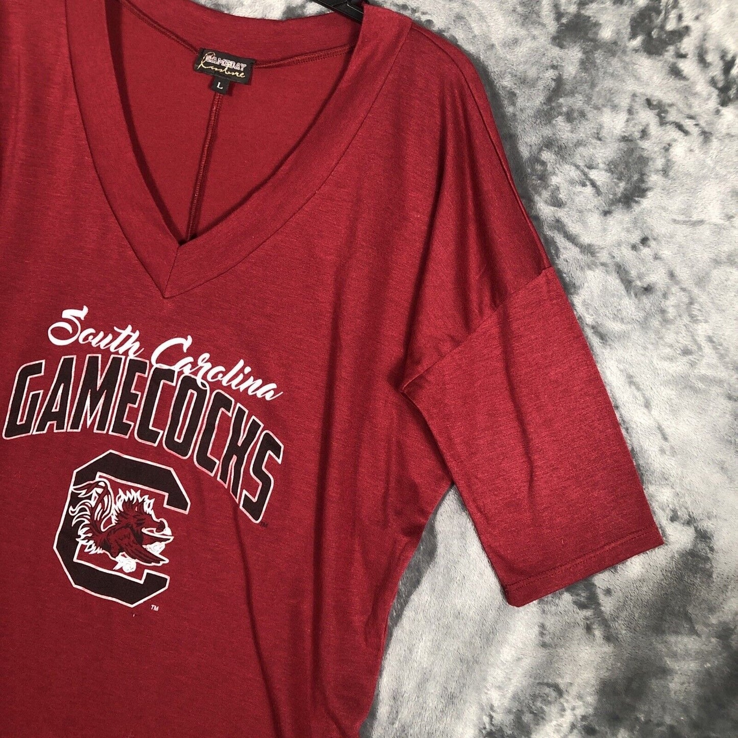 South Carolina Gamecocks Blouse Women’s V-Neck Shirt Game day T Shirt