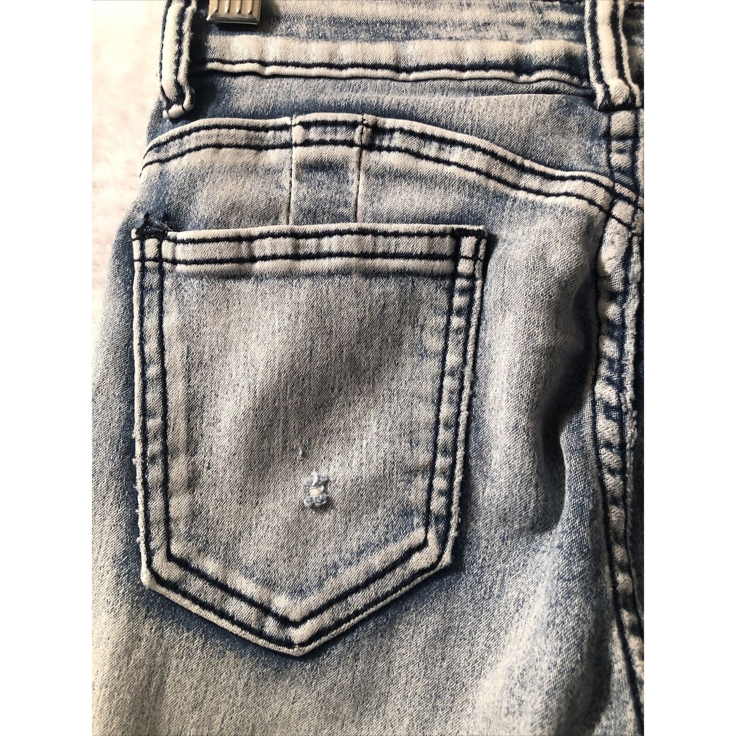 Bamboo Jeans Distressed Girls 1/2