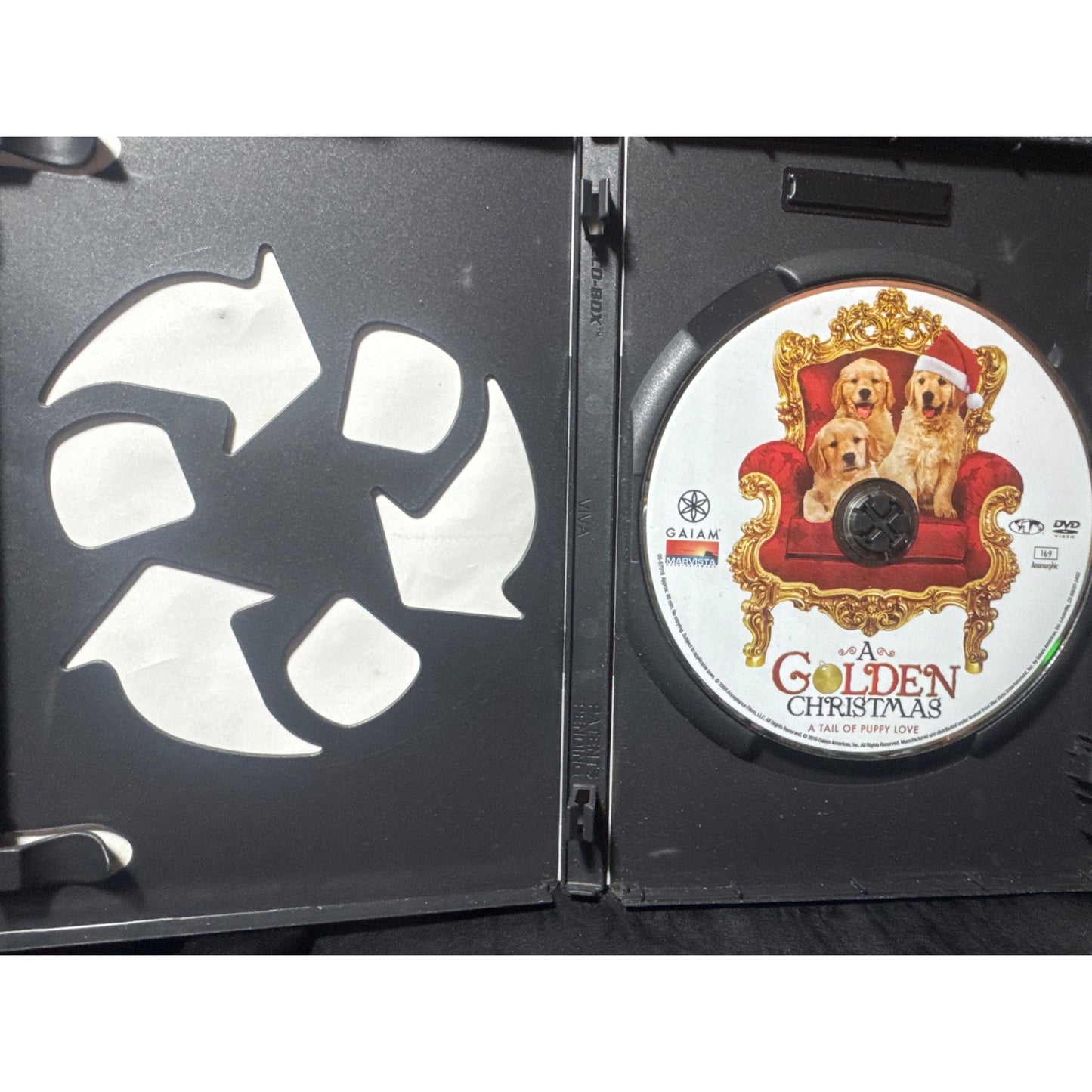 A Golden Christmas DVD A Tail Of Puppy Love By Gaiam Family Holiday Movie