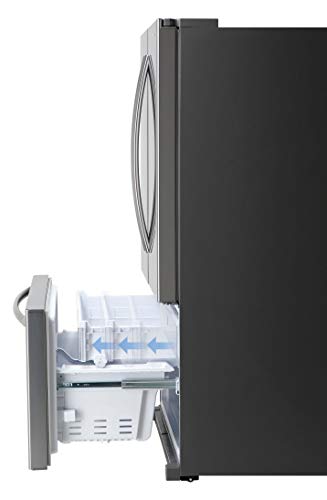 Daewoo RFS-26SUJE French Door Refrigerator, Black Stainless Steel, includes delivery and hookup