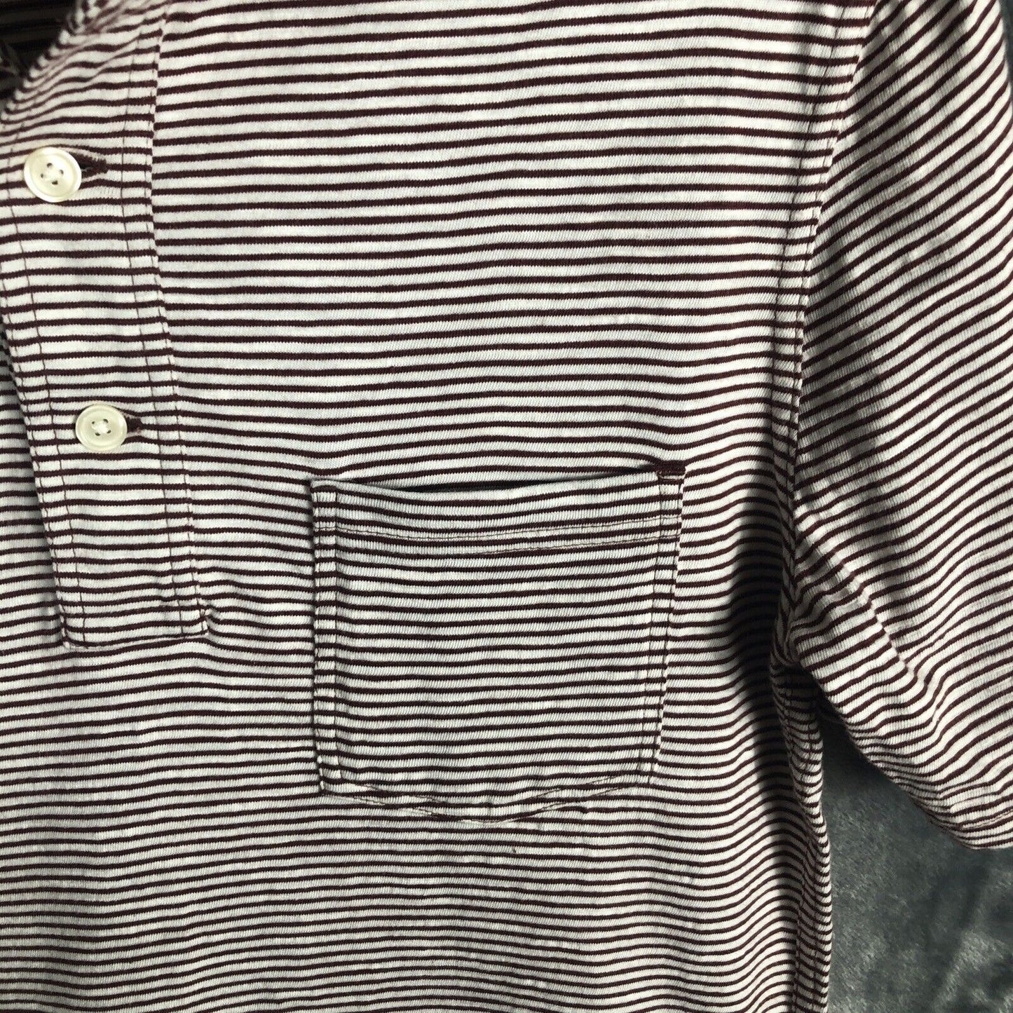 Great Northwest Clothing Company Short Sleeve Button Up Shirt Stripes Mens Small