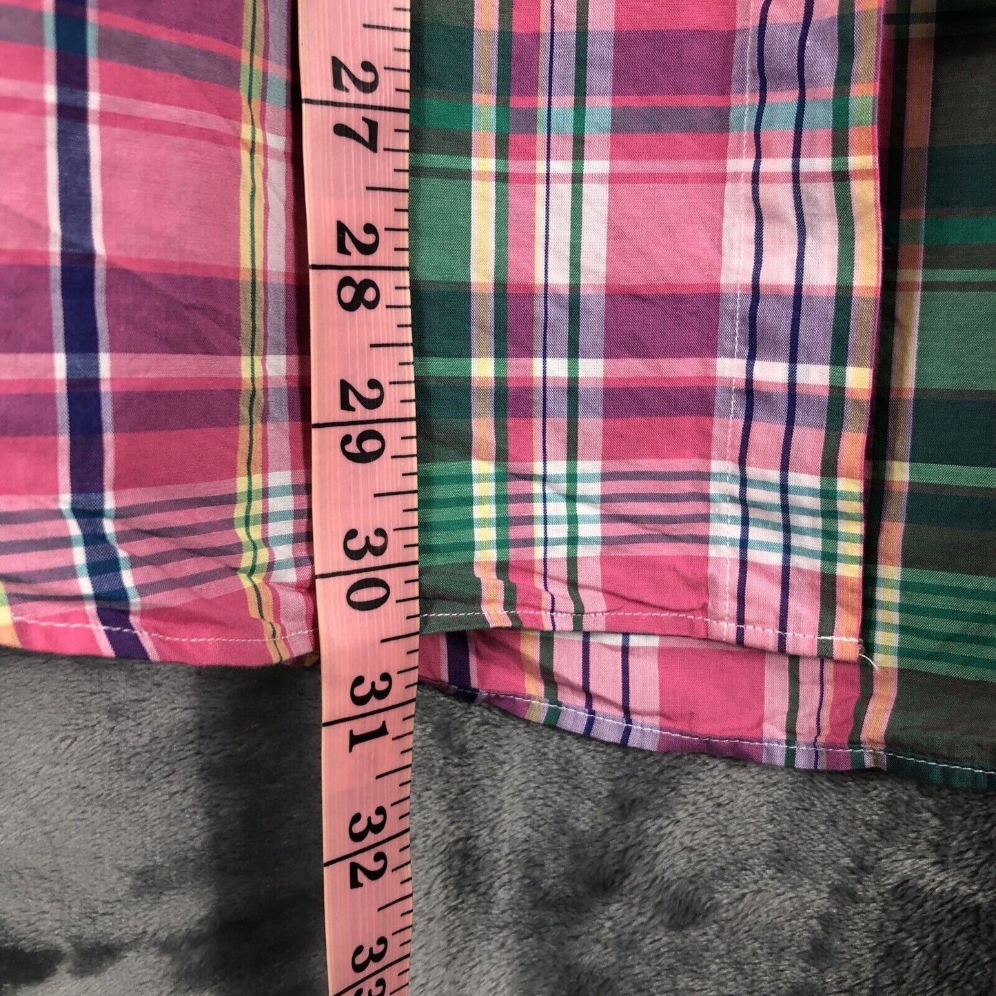 Ralph Lauren, Mens M ,Classic fit Button Down, Plaid