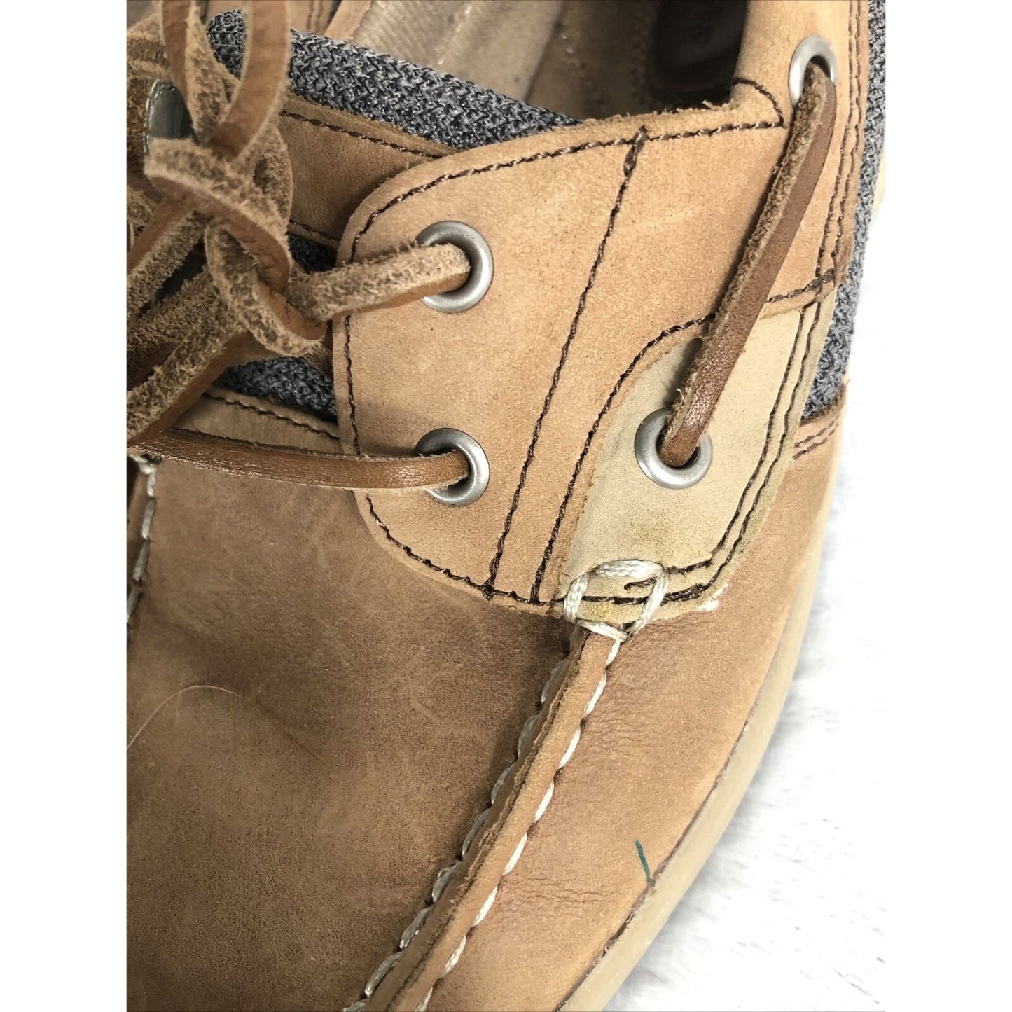 Marlin Maui Island Leather upper Loafers Deck Shoes Size 6 Medium