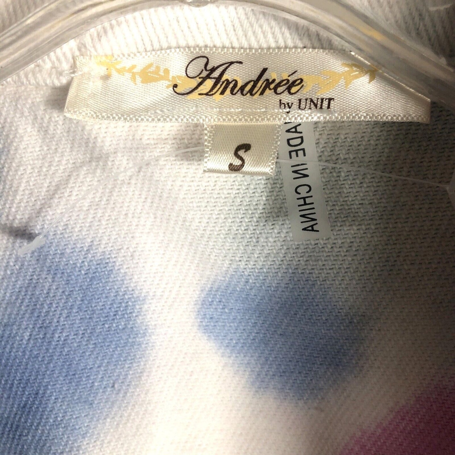 Woman's Denim Tie-Dyed Jacket Andree By Unit Size Small