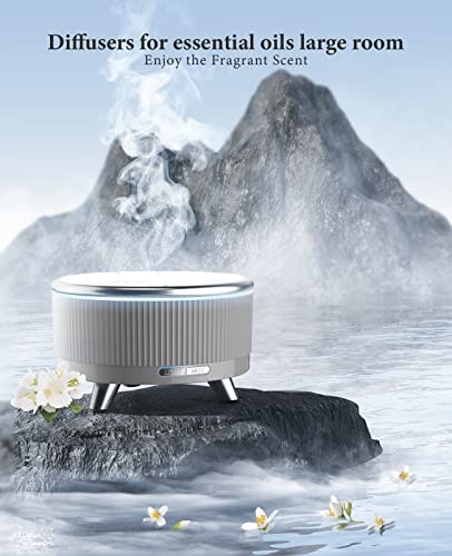 Diffusers for Essential Oils Large Room, 500ml Aromatherapy Diffuser,7 Colors Changed