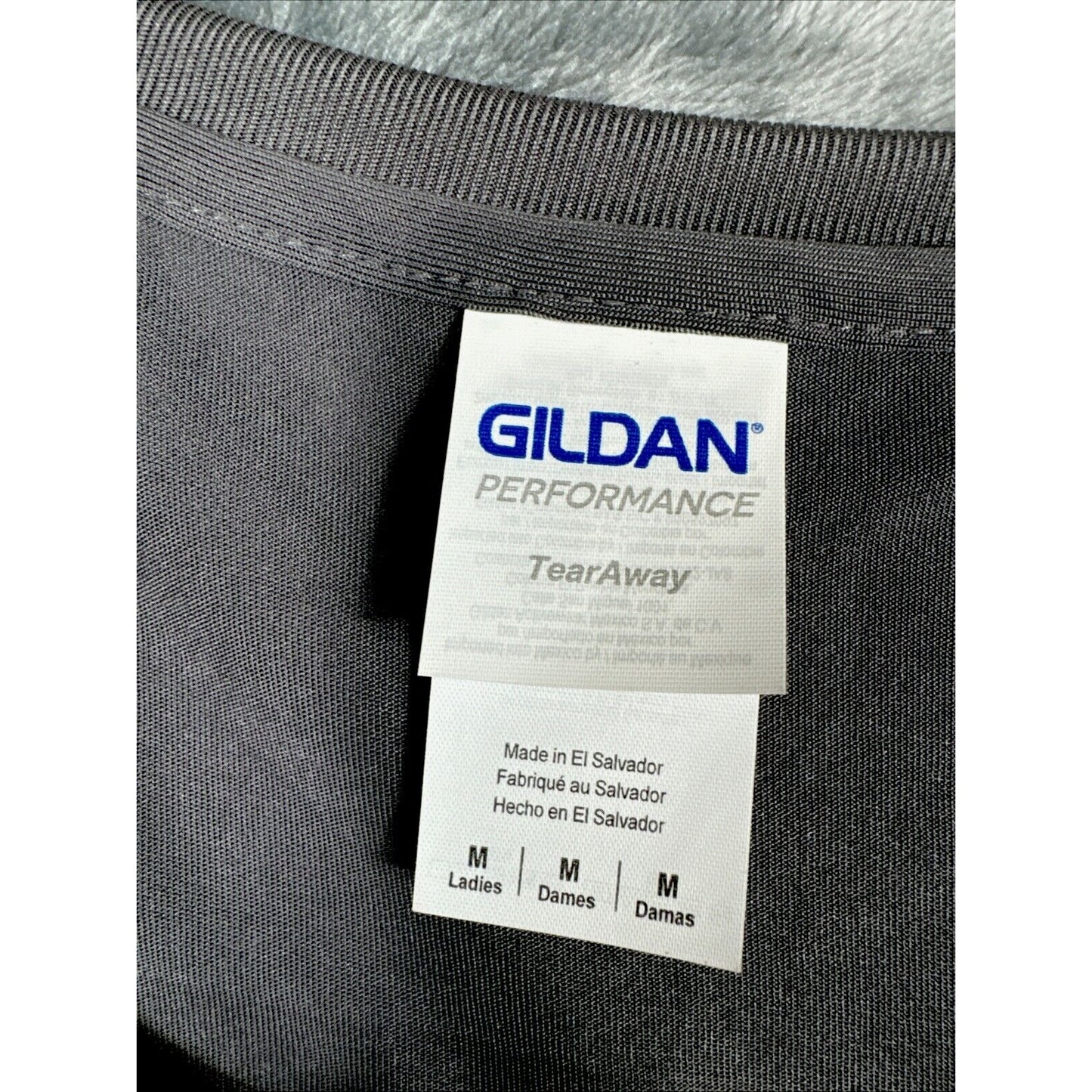 Glidan Woman’s Biker “A Way Of Life” T-Shirt Gray Size Adult Medium Shirt