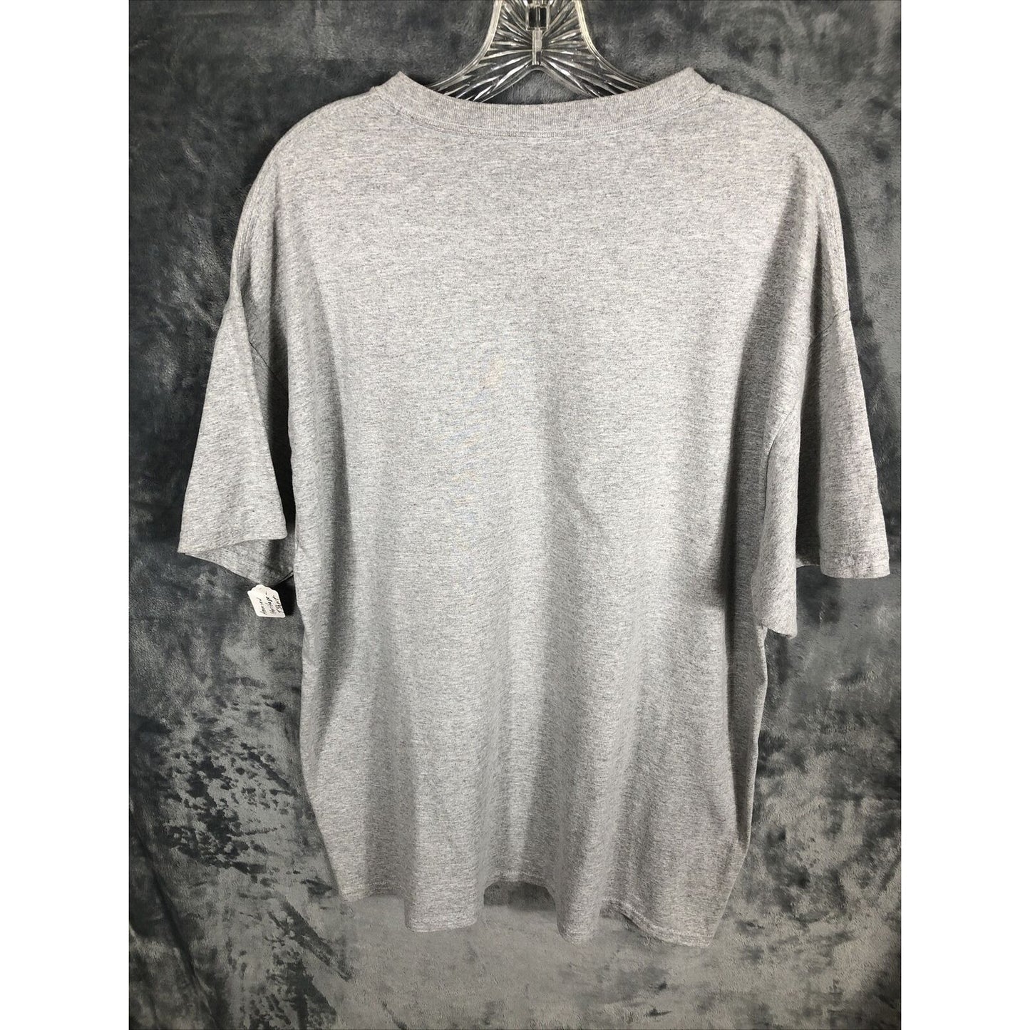 American Heritage T-Shirt Men’s Gray Biker Shirt Adult X Large