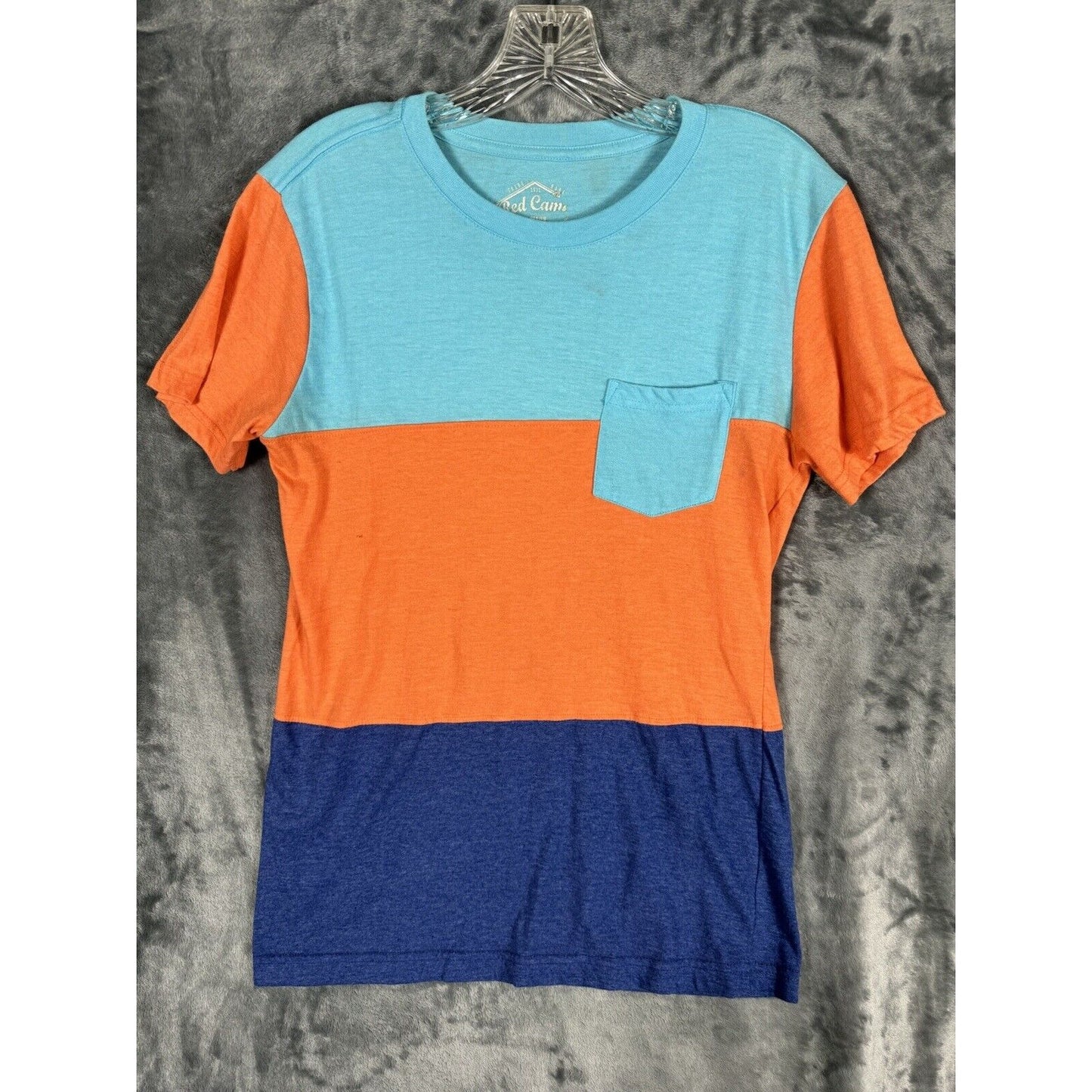 Red Camel Women Tops Tees - Short Sleeve Size Medium Colorful Blocks