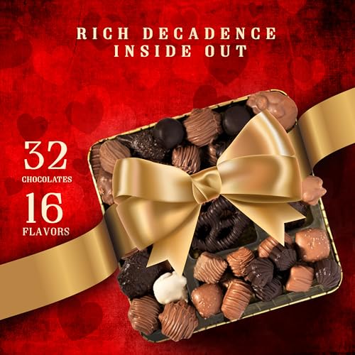 Mother’s Day Chocolate Gift Basket, Gourmet Chocolates Variety Snack Box, Assorted Candy Food Arrangement Platter, Birthday Present, Holiday Corporate Parties, Gifts Idea, Prime for Women Mom Him Her