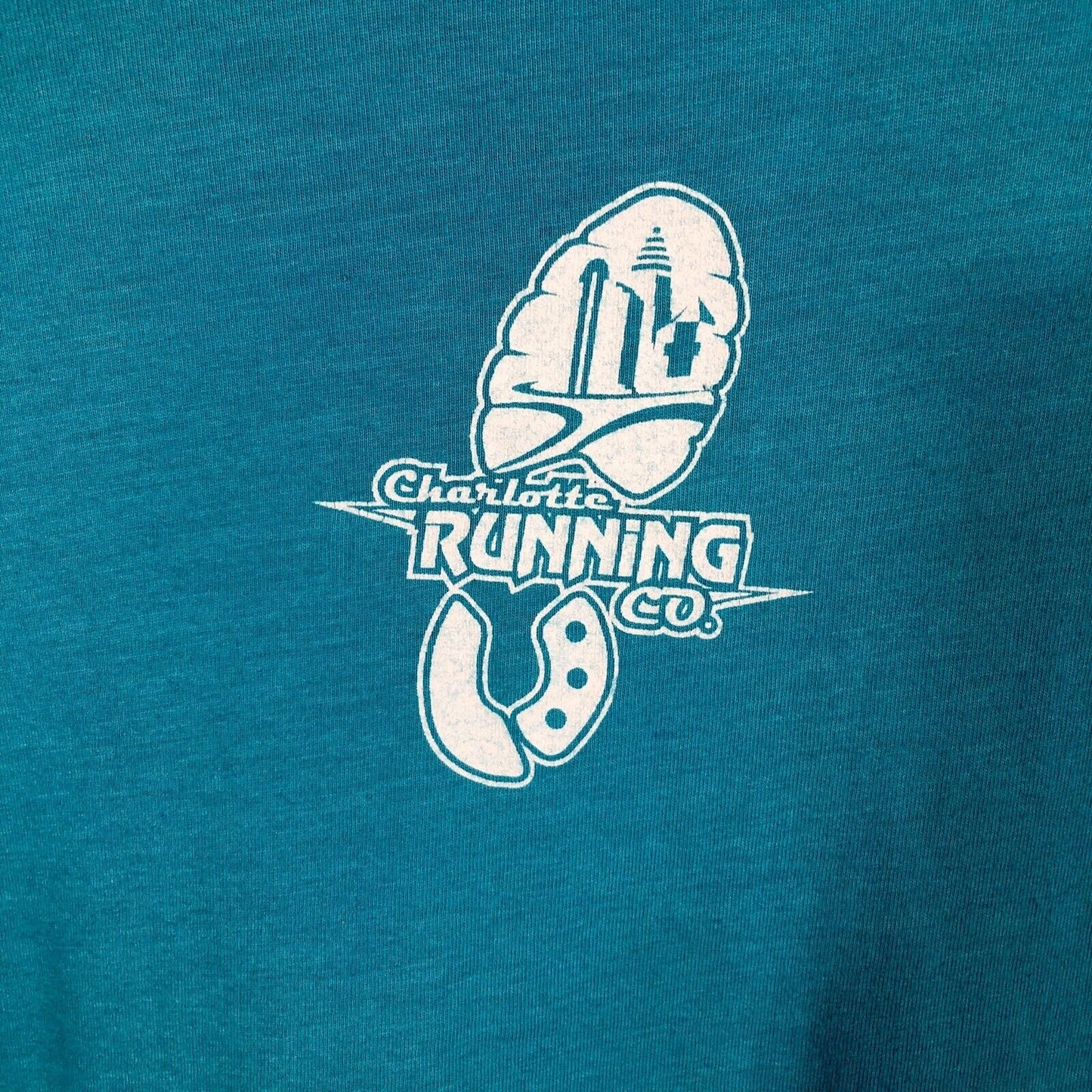 Don’t Quit Women’s T-Shirt Charlotte Running Company Blue Shirt