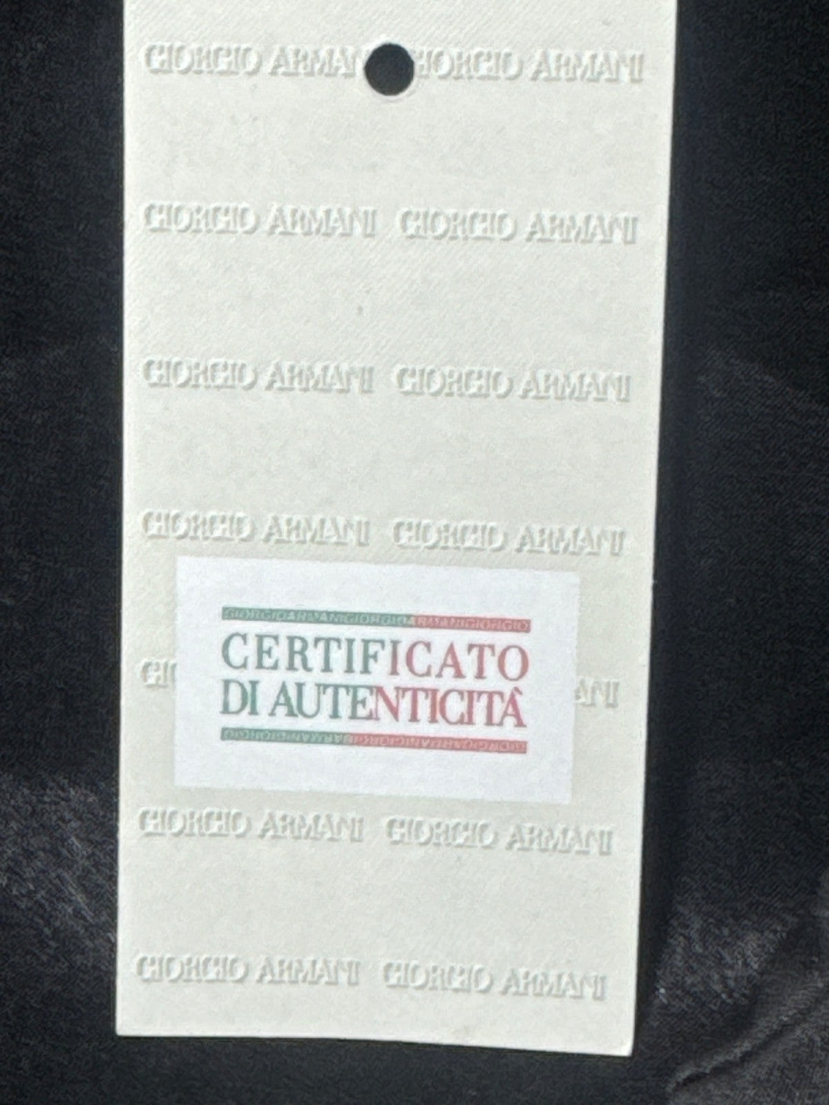 AX Armani Exchange Matte Black Demo Lens Eyeglasses With Case & Certificate Of A