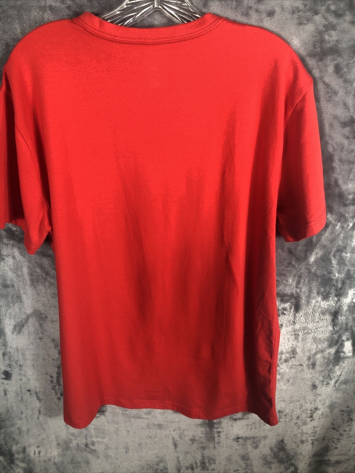 American Eagle Men’s T-Shirt Adult Size Large Red Shirt Short Sleeves