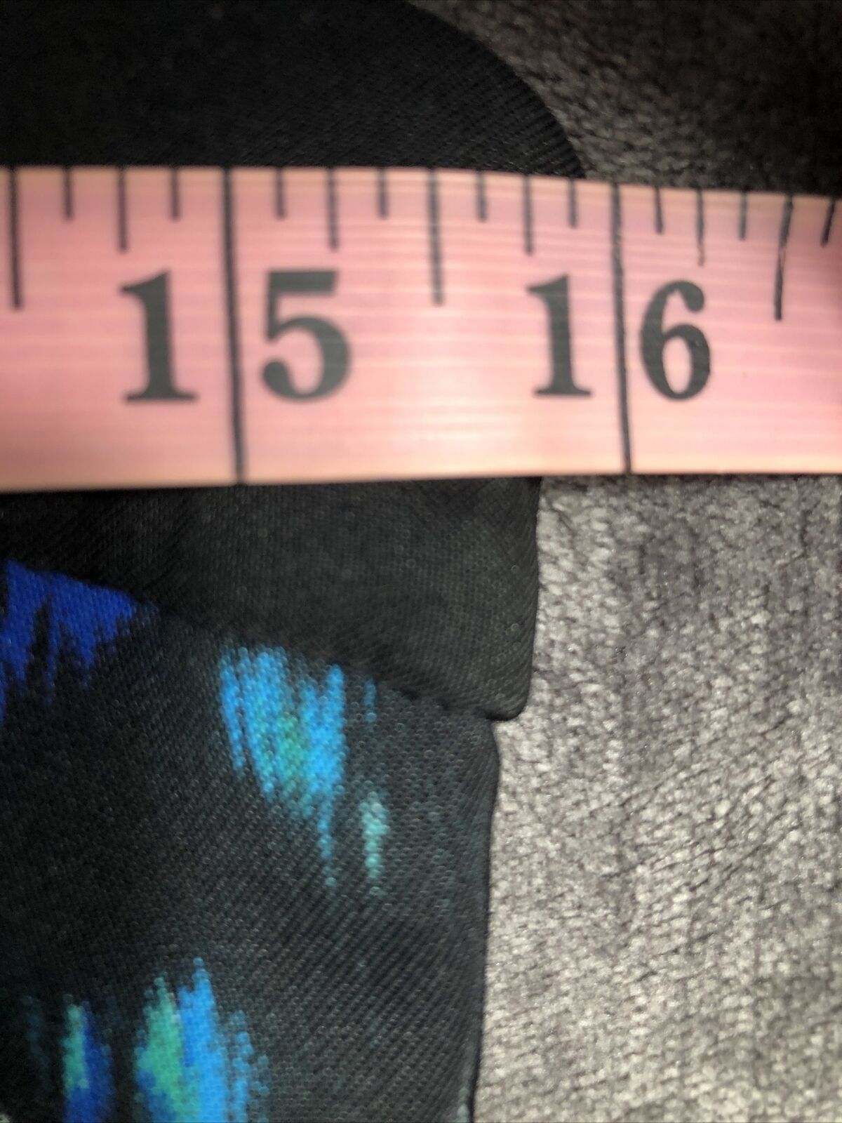 A B Studio Dress Green Blue White Pockets Women’s Size 4