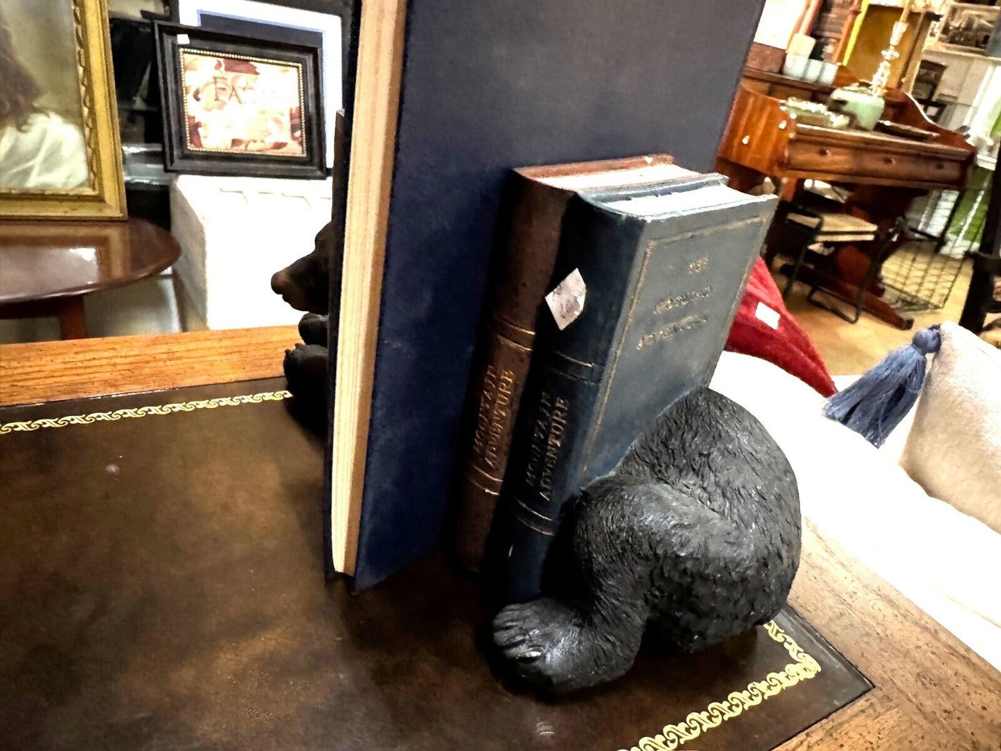 Bear-Themed Decorative Bookends For Home Or Office