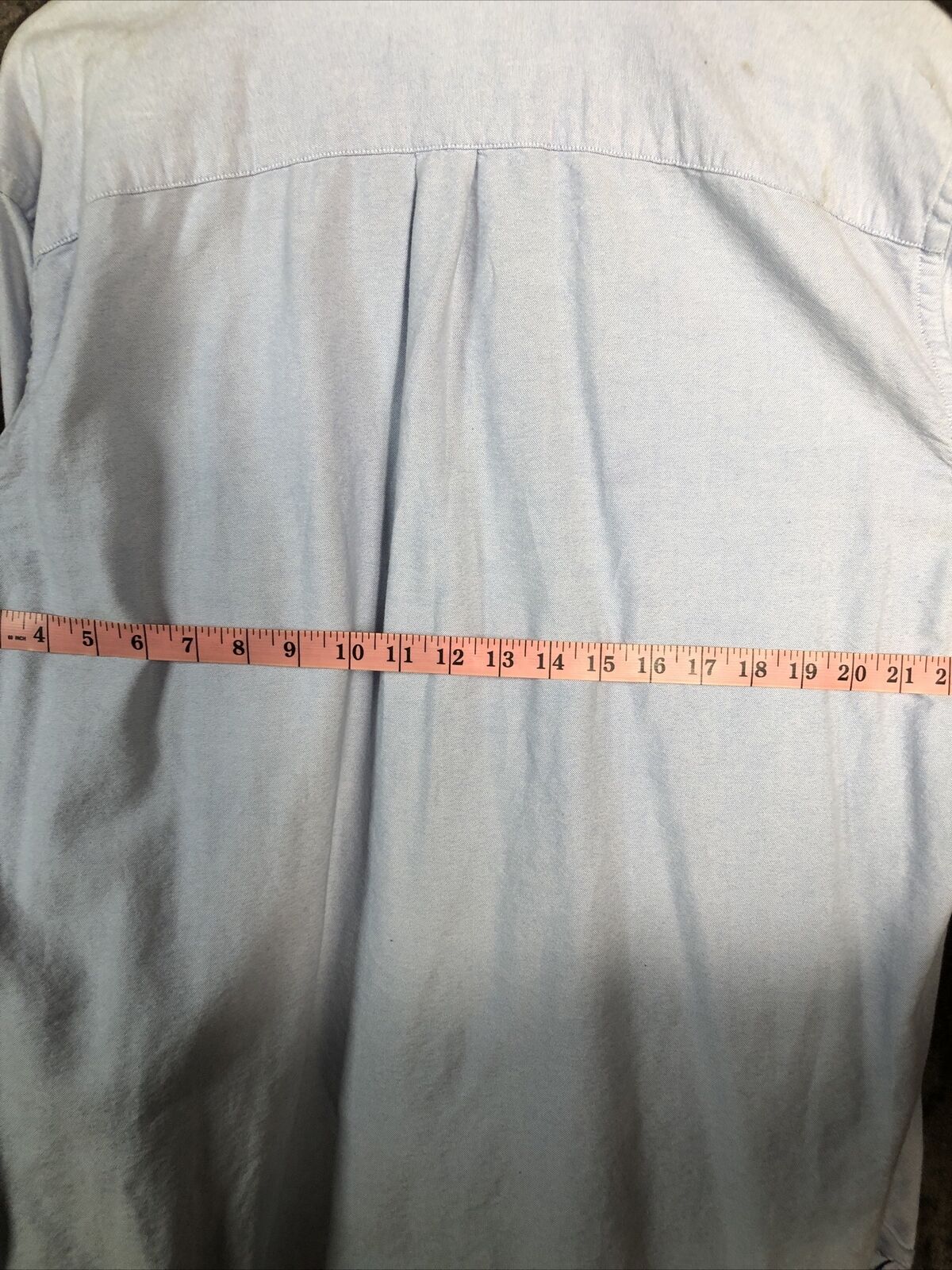 American Eagle Light Blue Long Sleeve Button Up Mens Size XXL/TTG