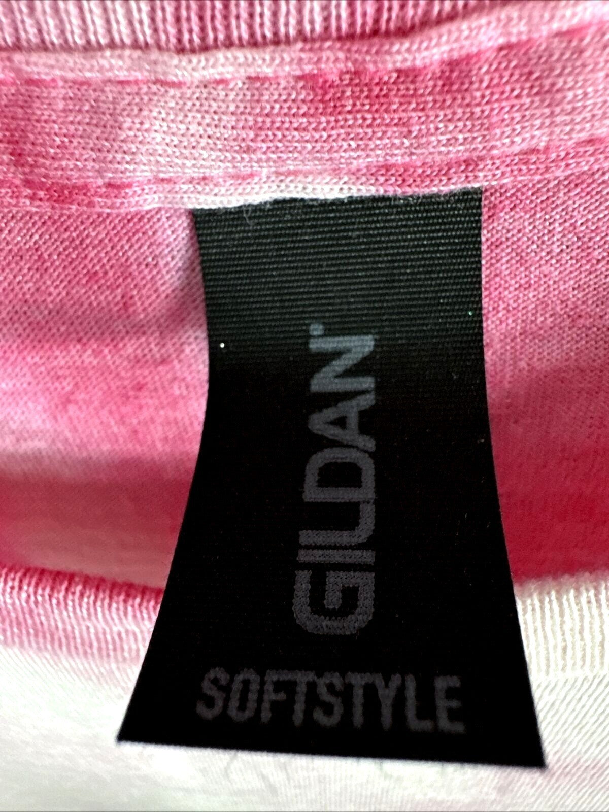 Gildan Women’s TShirt Peace Love And Coffee Shirt Pink Hippie Vibes Medium Top