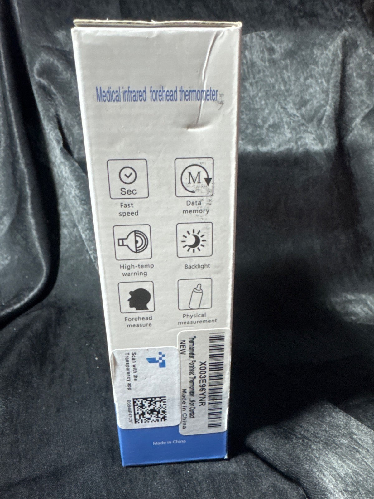 MSCfit Medical Infrared Forehead Thermometer HG01 Non-Contact 360°