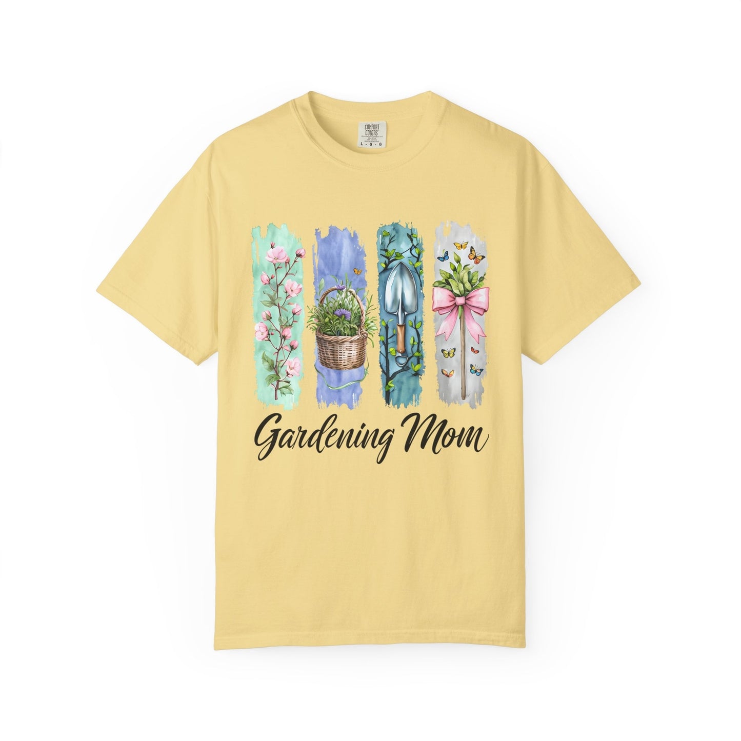 Gardening Mom T-shirt, Botanical Mother Tee, Plant Lover Shirt, Floral Gardener