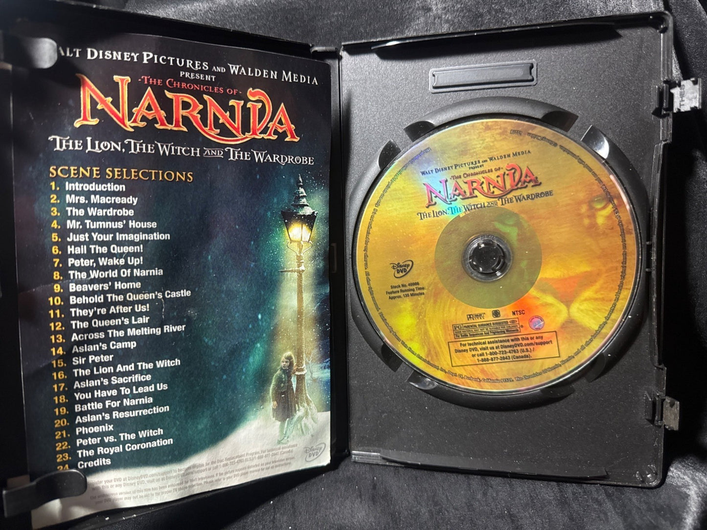 The Chronicles Of Narnia: The Lion The Witch & The Wardrobe Full Screen DVD