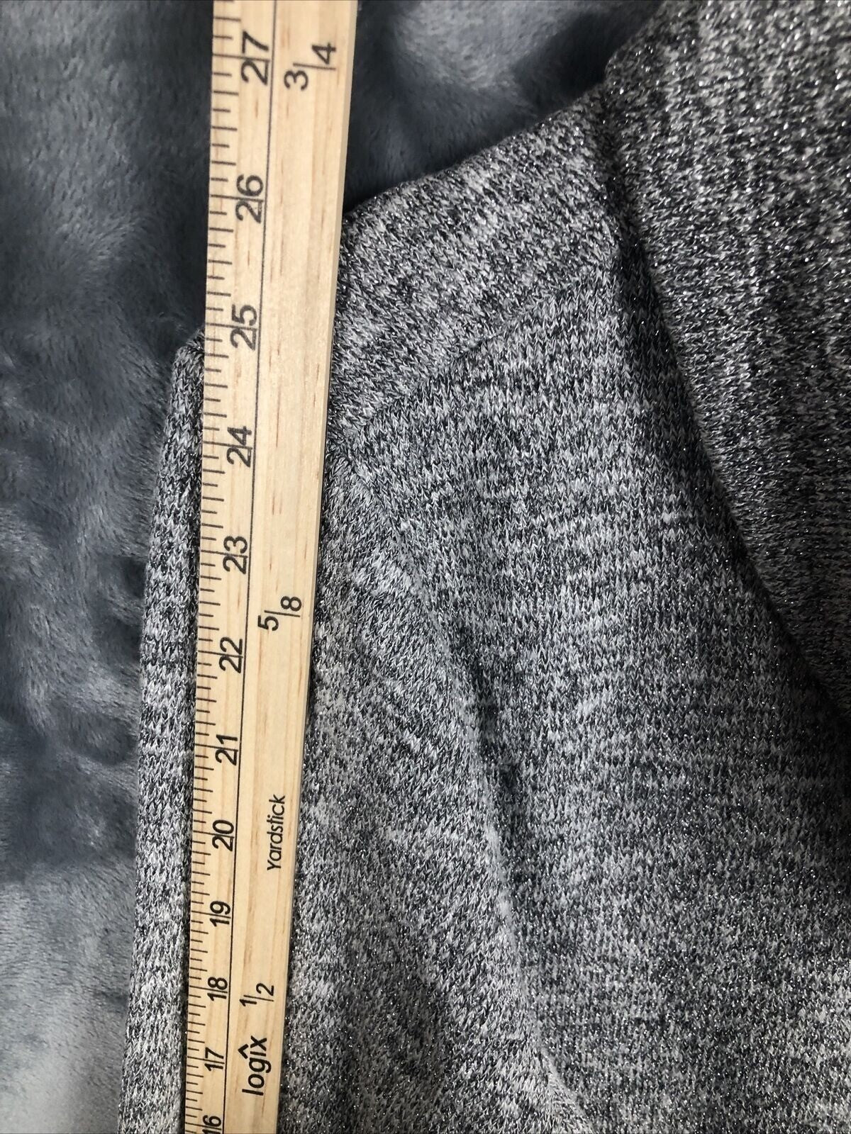 White House Black Market Woman's Sweater Gray Cowl Neck Knit Size Adult Medium