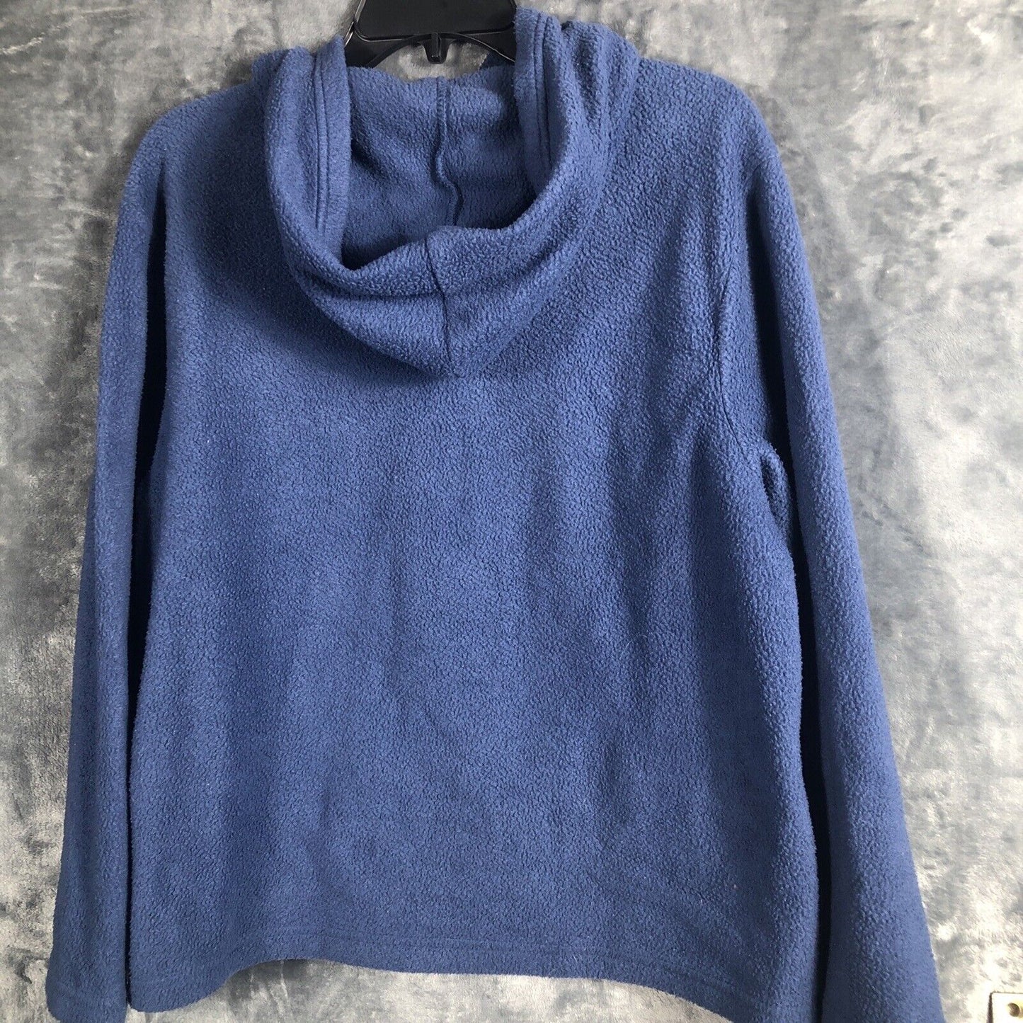 Women's Looney Tunes Tweety Bird Blue Fleece Zip Up Hoodie Sweatshirt Size Large