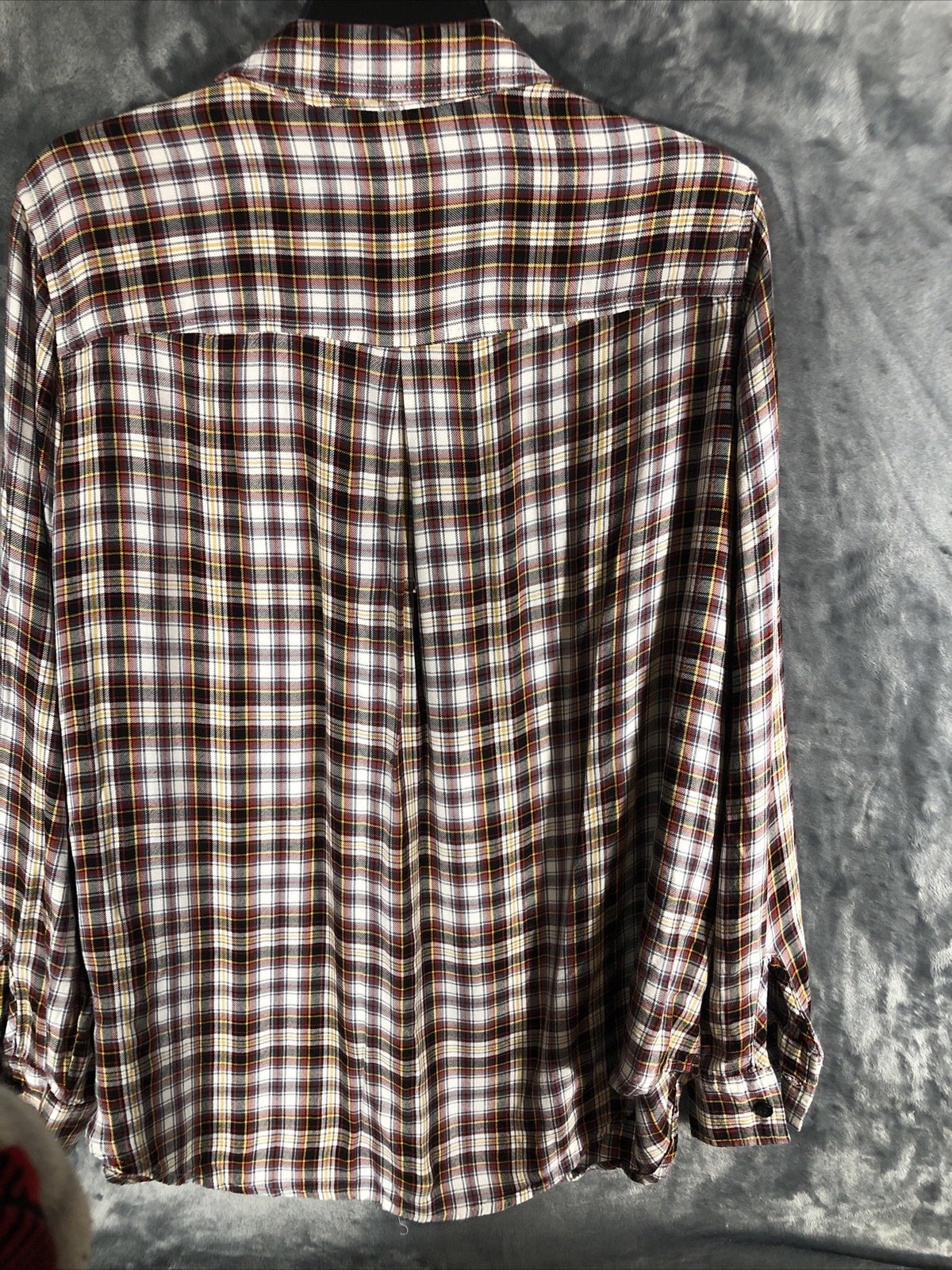 Terra Sky Woman’s Shirt Button Down Long Sleeve Adult Size 1X