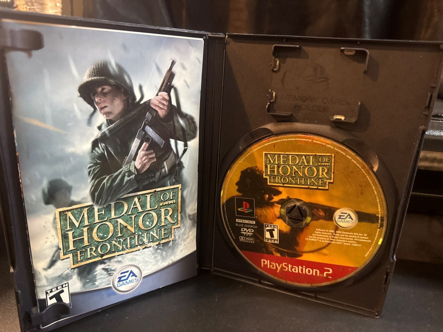 Medal Of Honor Frontline - PlayStation 2 Greatest Hits Game Complete With Manual