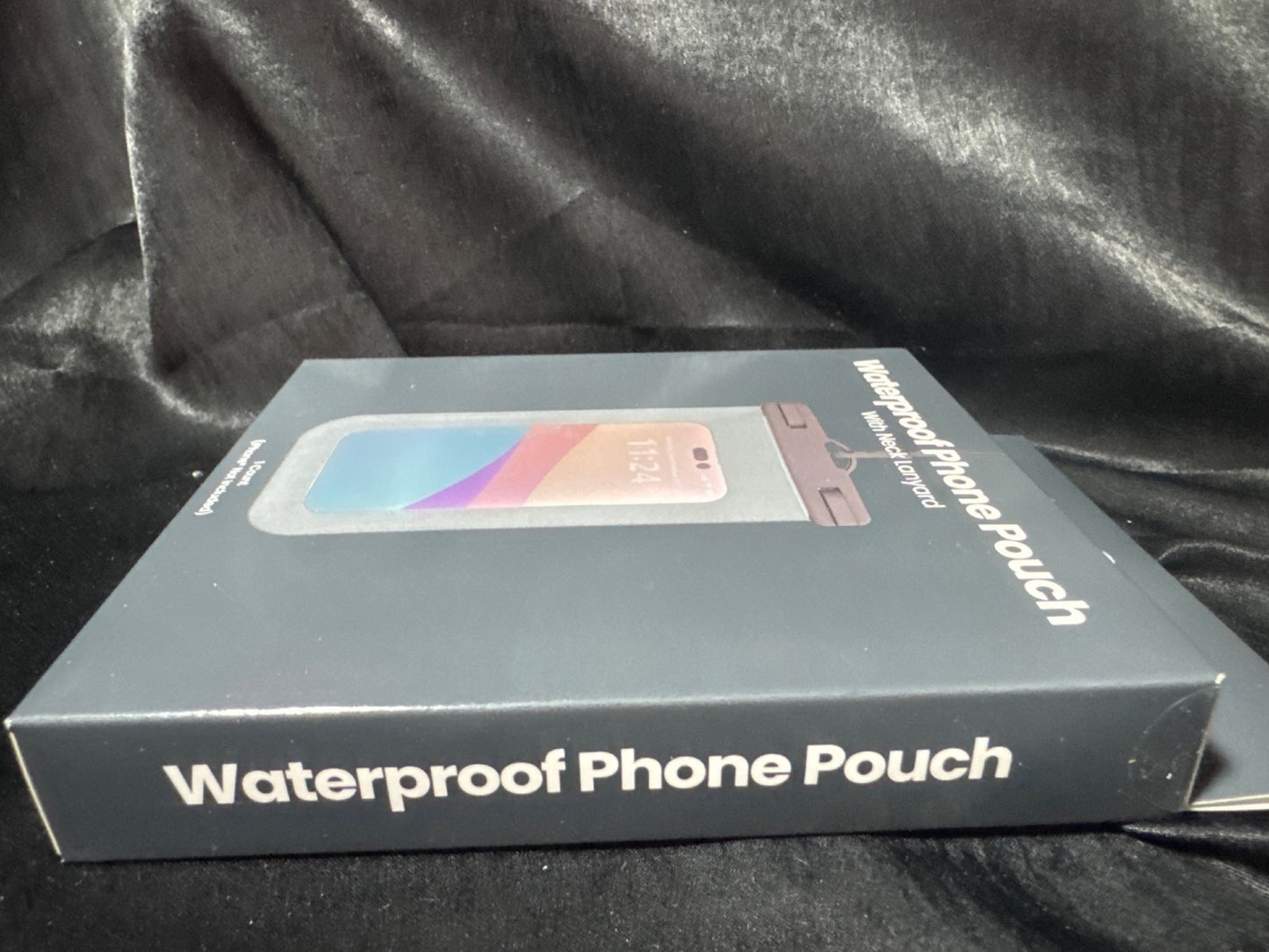 Waterproof Phone Pouch With Detachable Neck Lanyard For Devices Up To 7 Inches