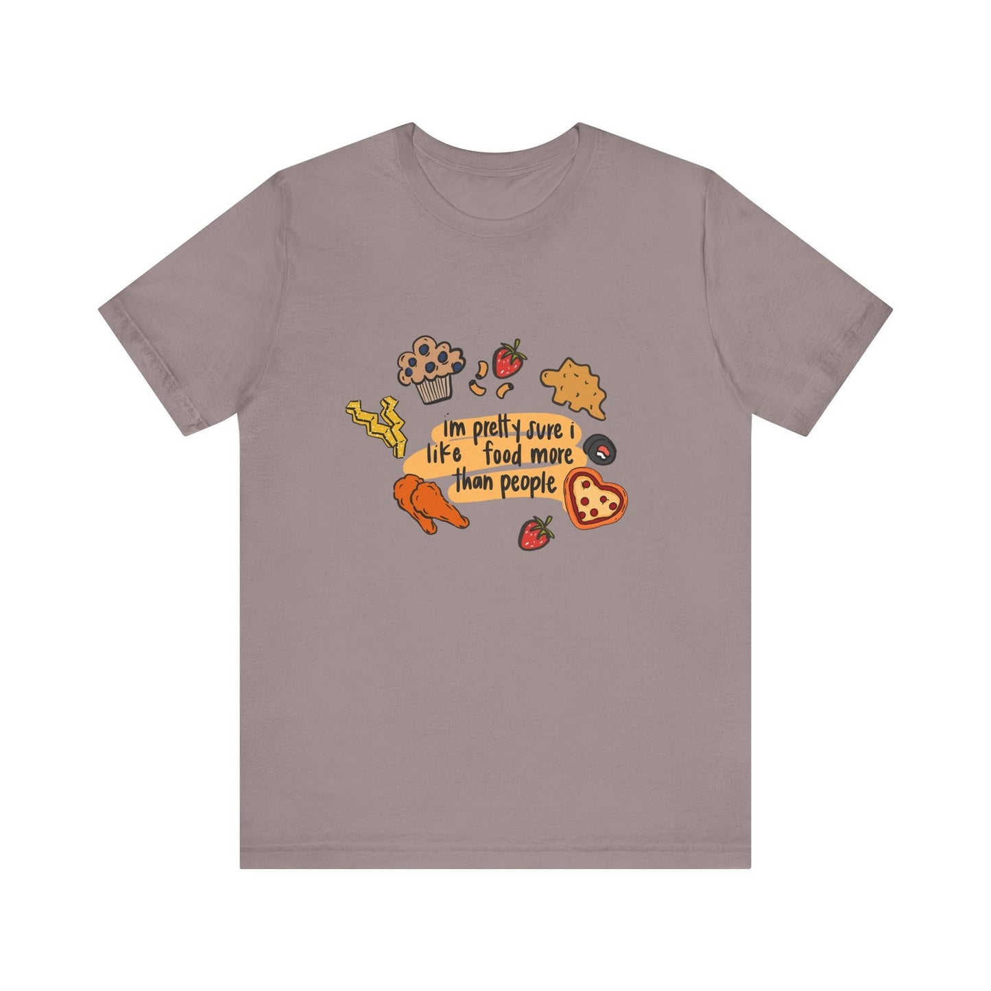 Womans T Shirt Funny Food Shirt I Like Snacks More Than People Tee Humor Gift