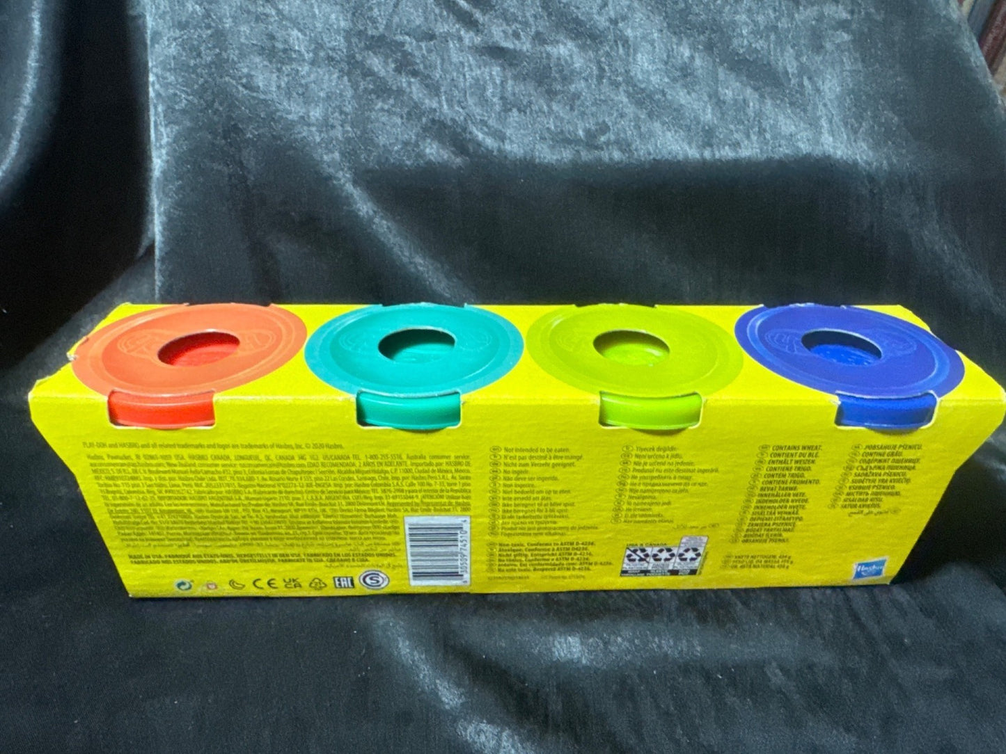 Play-Doh 4-Pack Modeling Compound Set - Red Blue Green & Yellow Colors