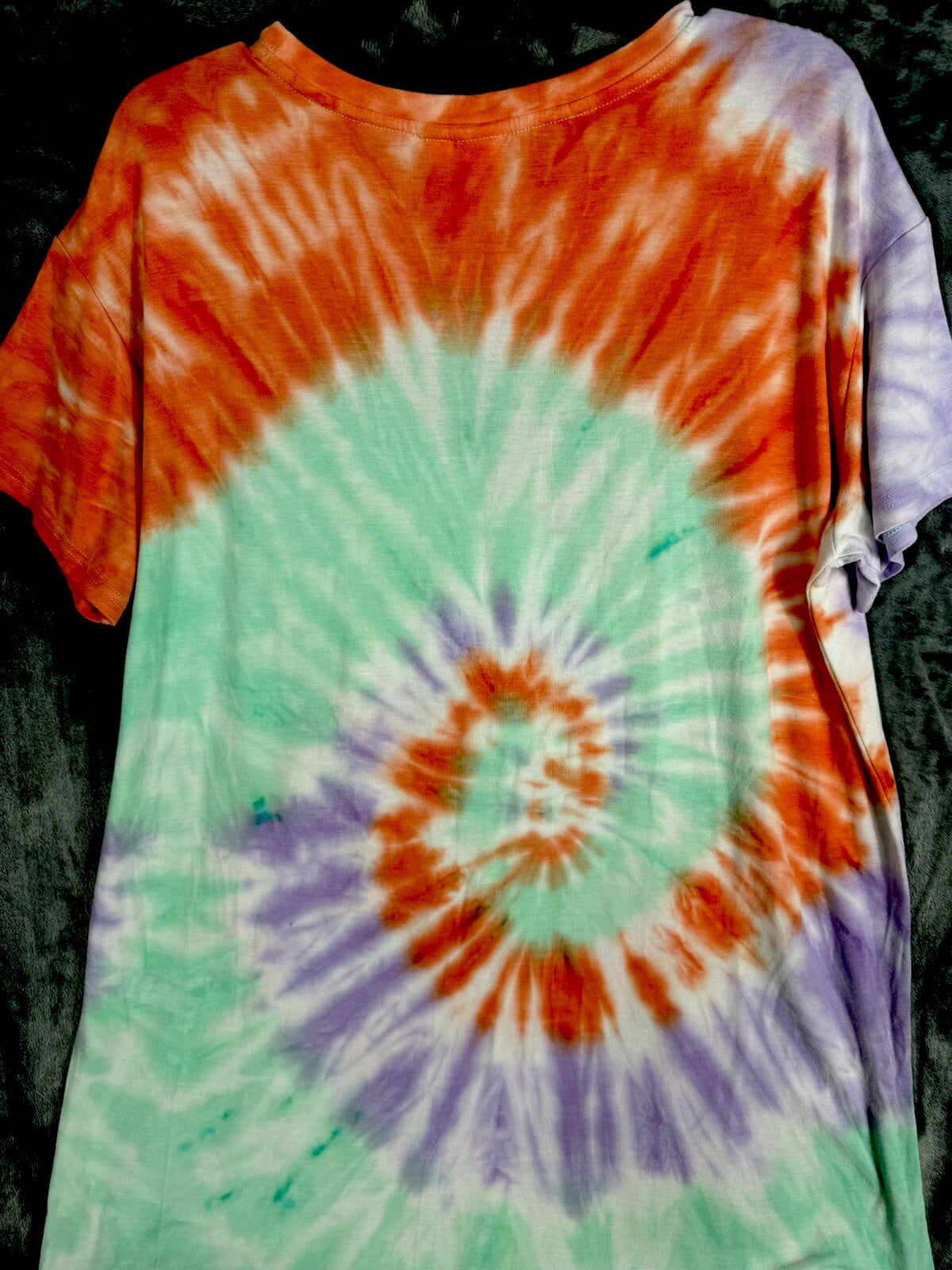BR Shirt Hippie Tie Dye Men's T Shirt Soft Size Adult Medium Unisex Top