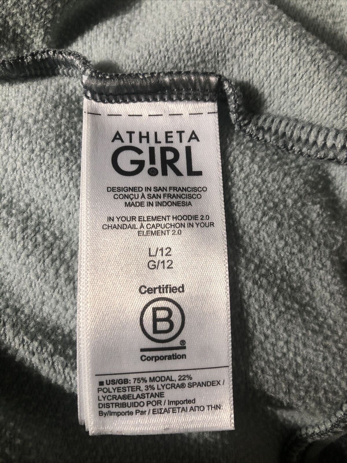 Athlete Girl Camo Hoodie Size 12 Large Shirt