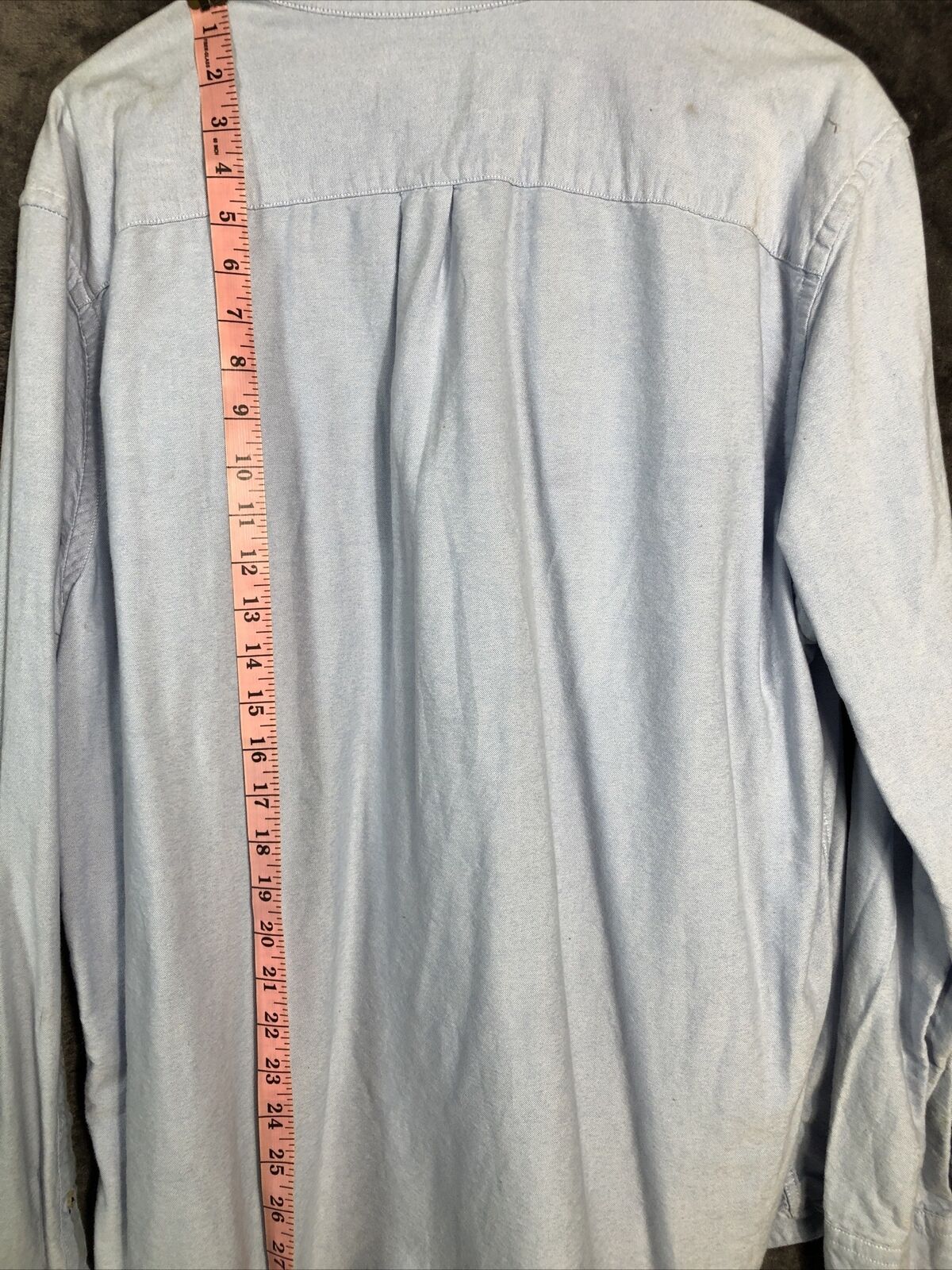 American Eagle Light Blue Long Sleeve Button Up Mens Size XXL/TTG