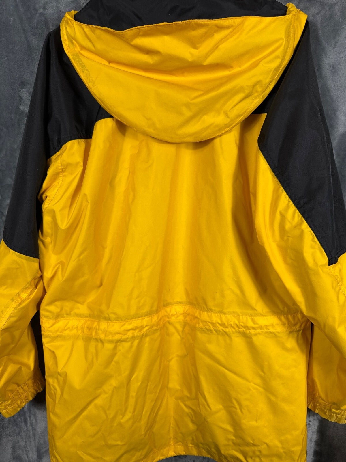 Woolrich Work Coat Men's Rugged Outdoor Jacket Yellow & Black Large