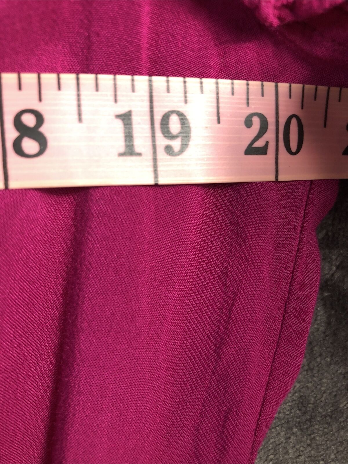 A.N.A Sleeveless Ruffle Buttons Purple Size X-LARGE Women’s Blouse