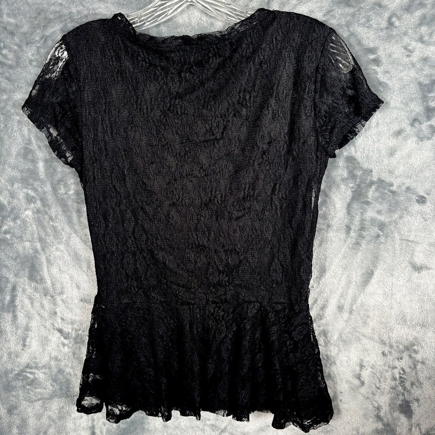 Shasta Blouse Woman’s Top Black Size Medium