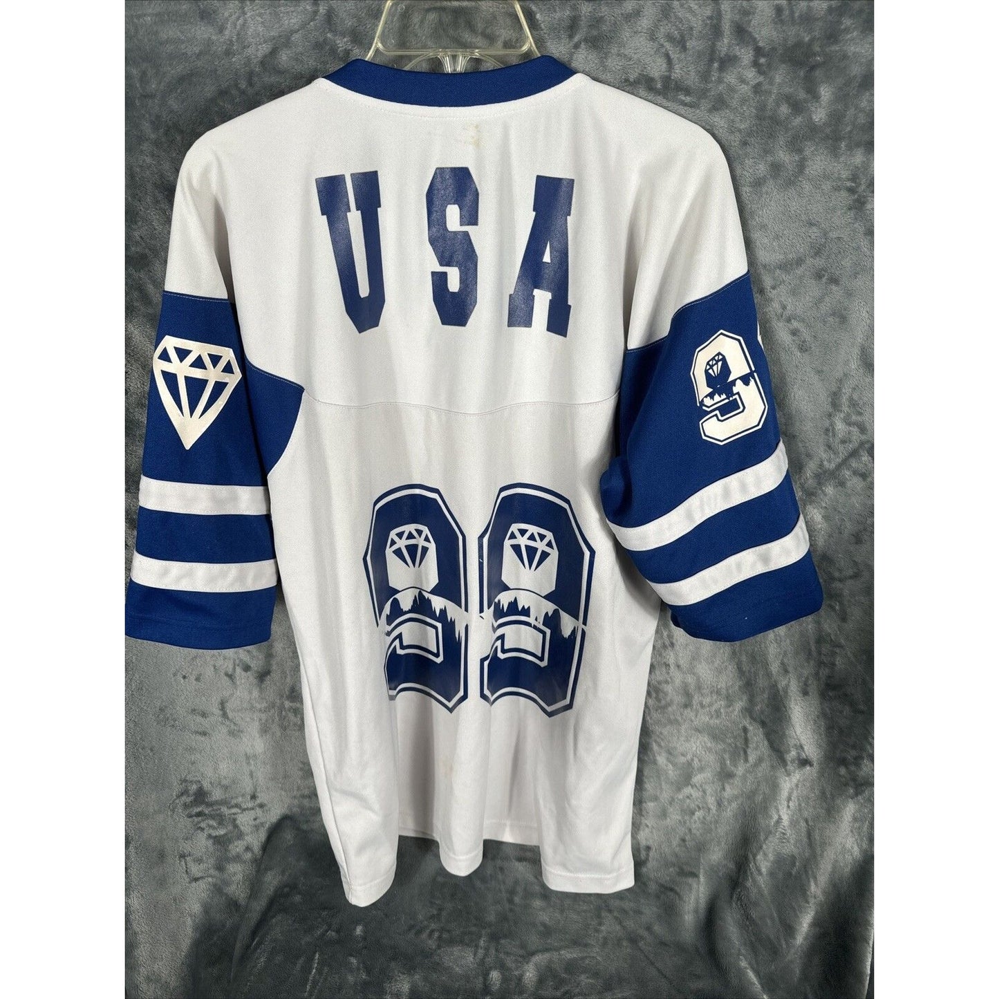Black Jack Clothing USA Hockey/Baseball Jersey Wayne Gretzky Men’s Large
