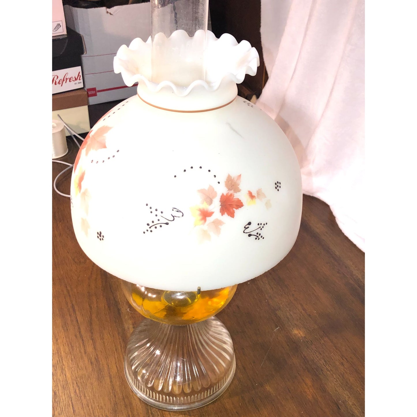 Antique Oil Lamp