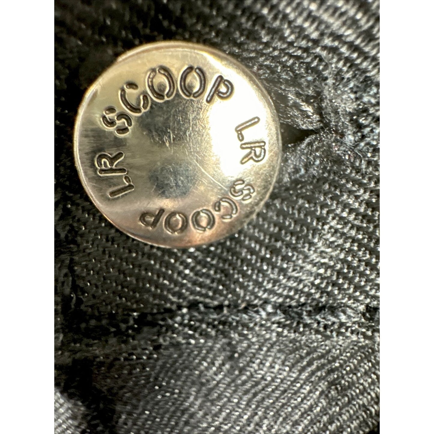 LR Scoop Modern Fit Men's Shorts Black Size 34 Flat Front 100% Cotton
