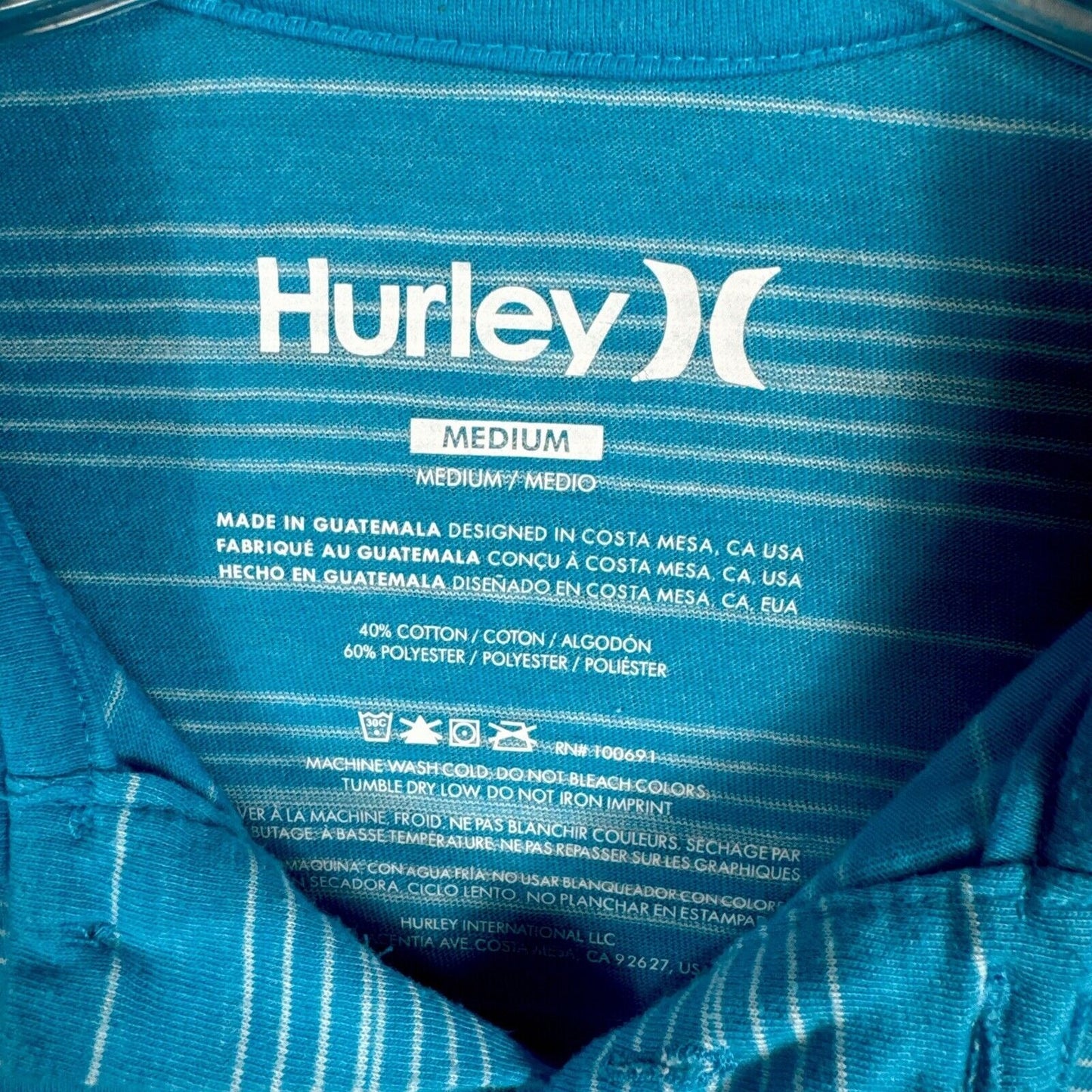 hurley shirts men Size Medium