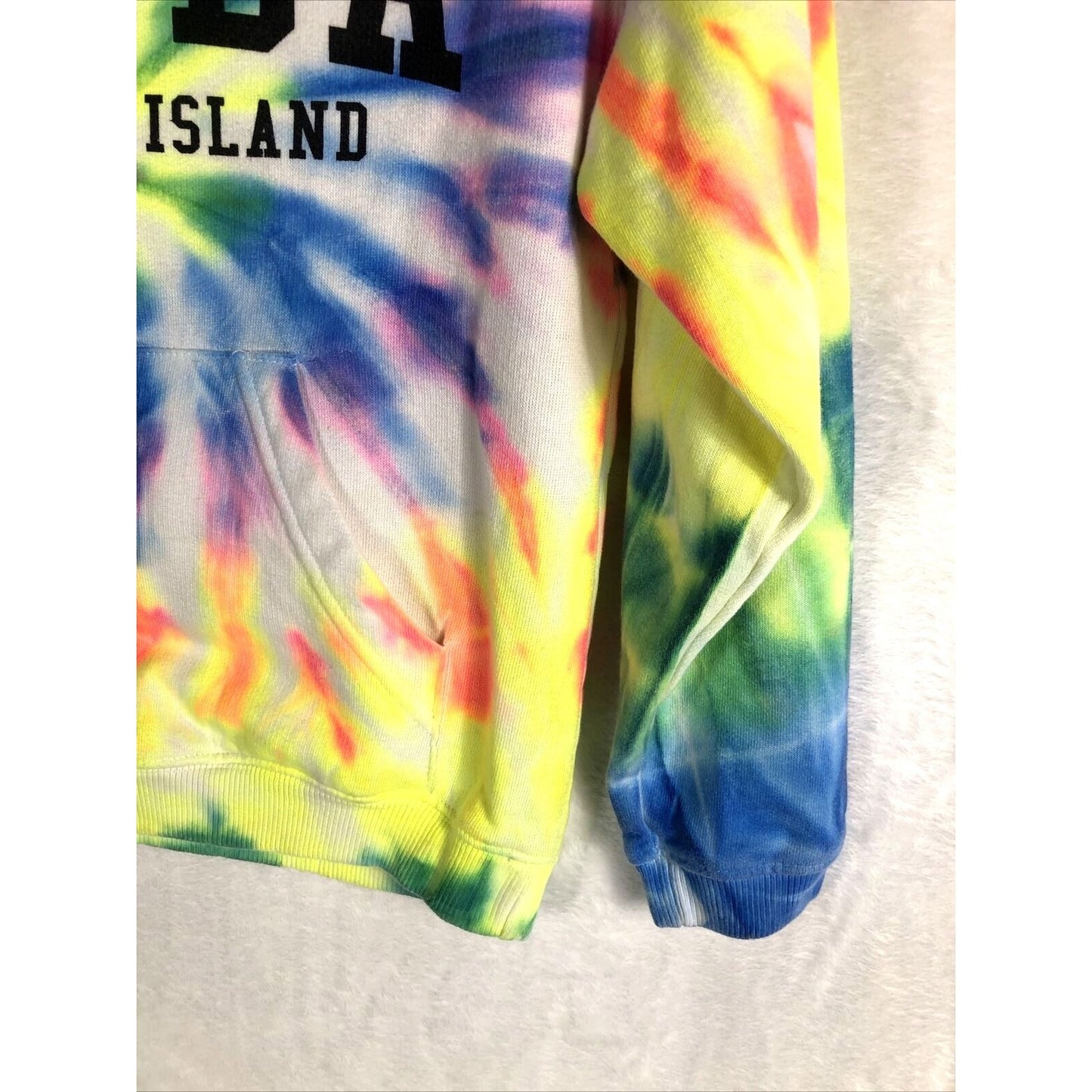 Girls Tie-Dye Sweater Size Small Hooded Sweatshirt Comfort Colors