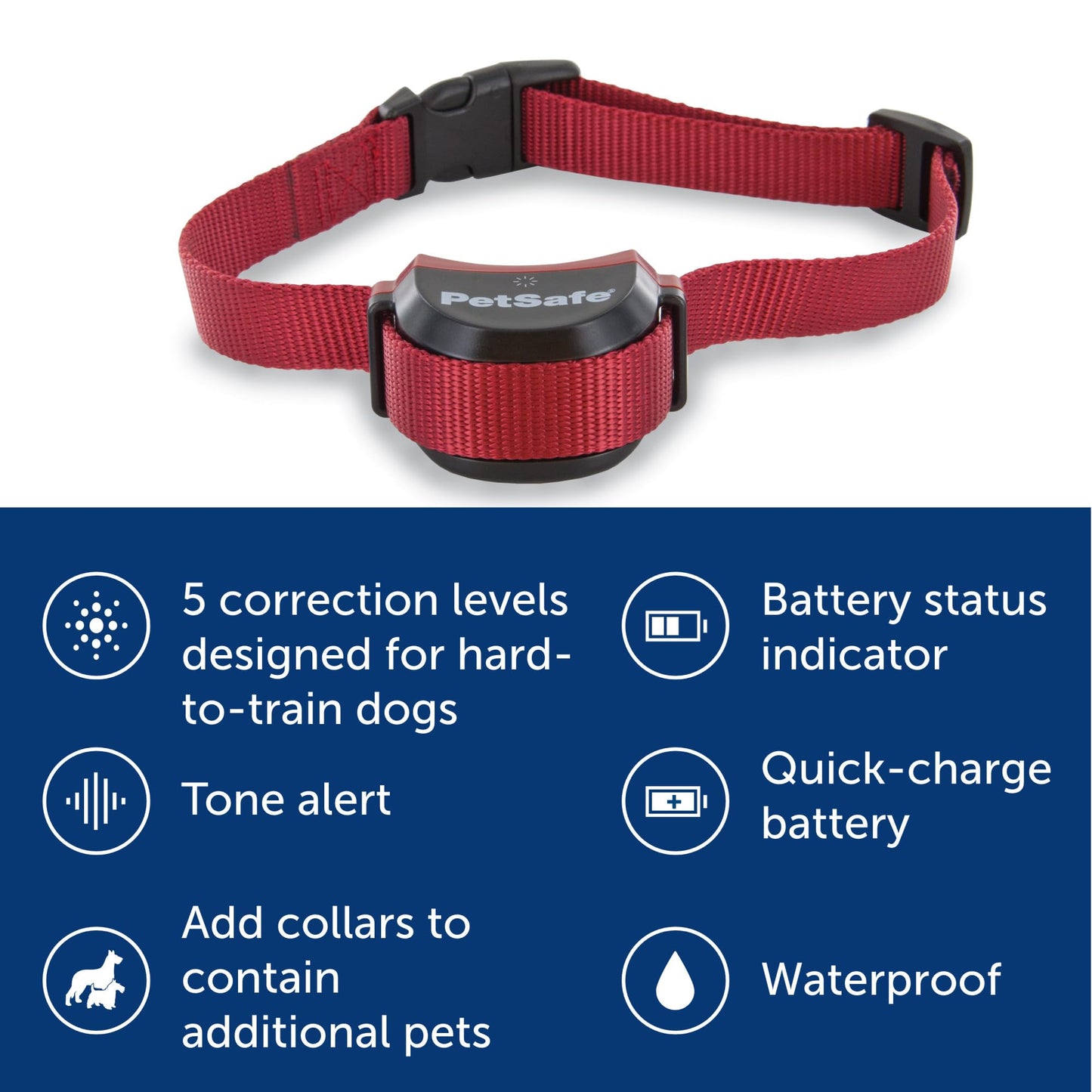 PetSafe Stay & Play Wireless Pet Fence for Stubborn Dogs - No Wire Circular Boundary, Secure 3/4-Acre Yard, For Dogs 5lbs+, America's Safest Wireless Fence From Parent Company INVISIBLE FENCE Brand