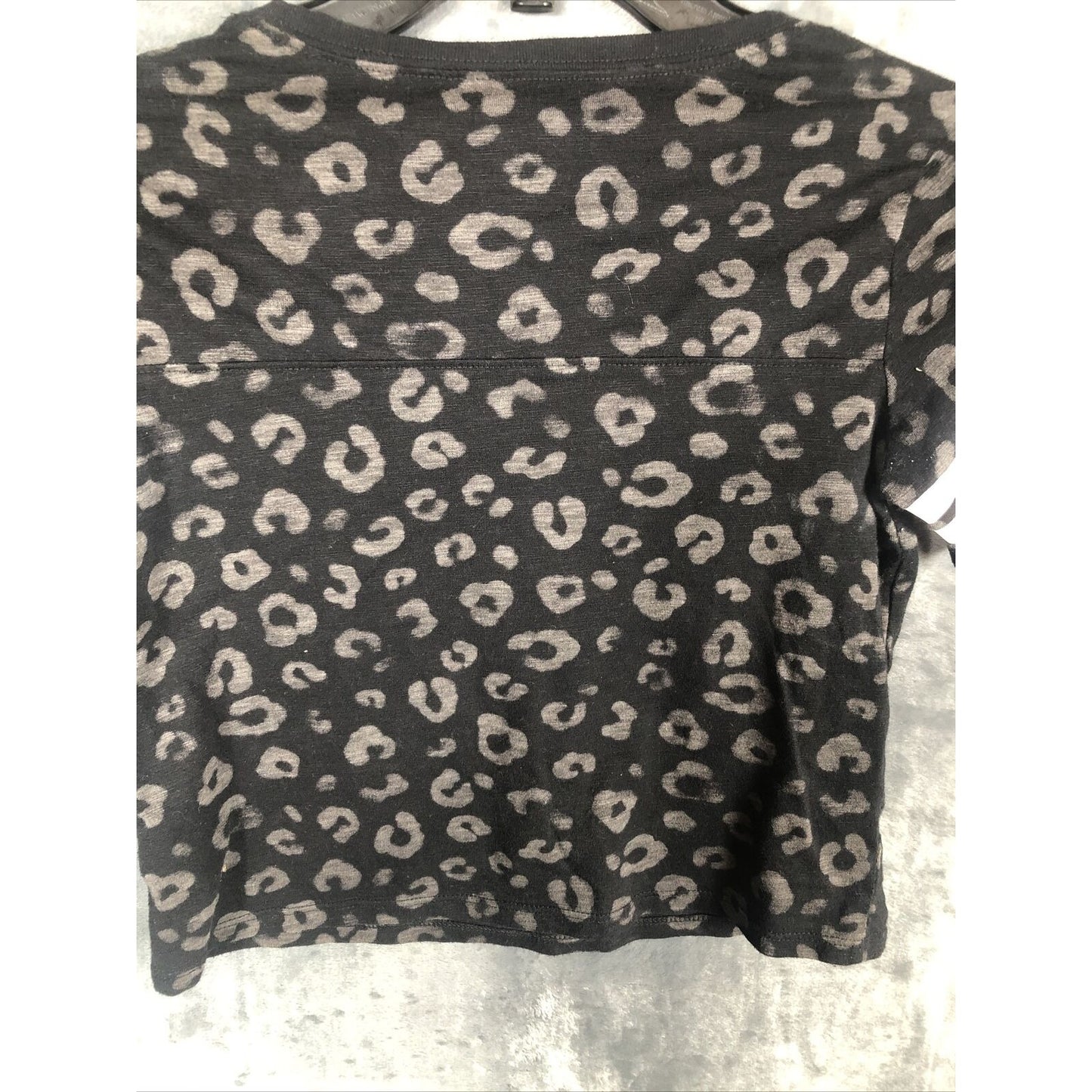 Justice Follow Your Dreams Girls T-Shirt Black Size 10 Roar Justice Studded